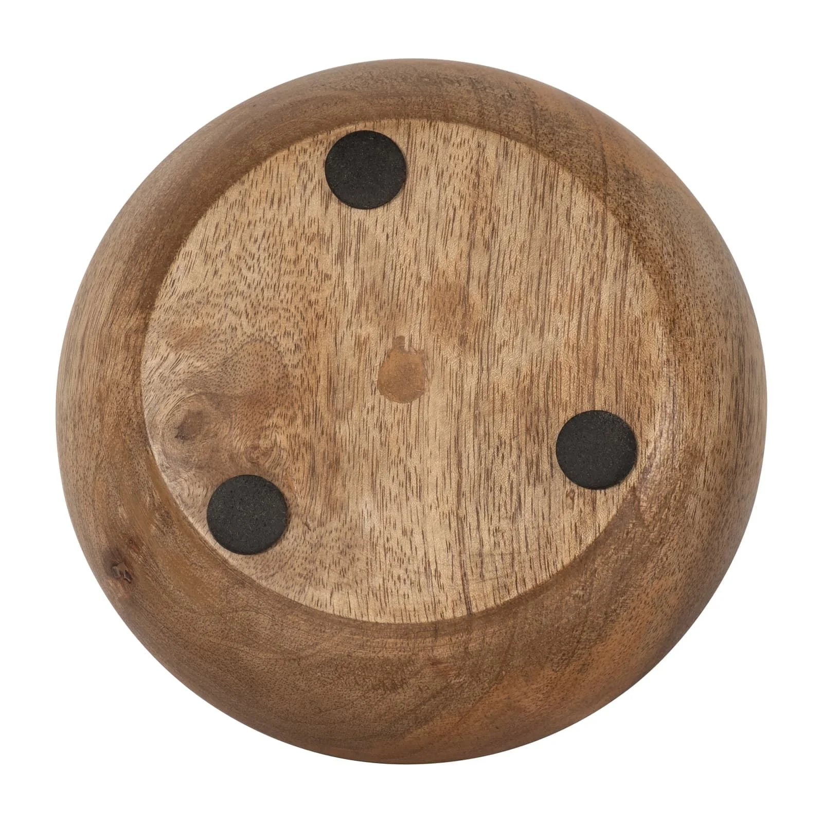 6" 10 Oz Vanilla Modern Wood Bowl Candle, Natural - Image 5