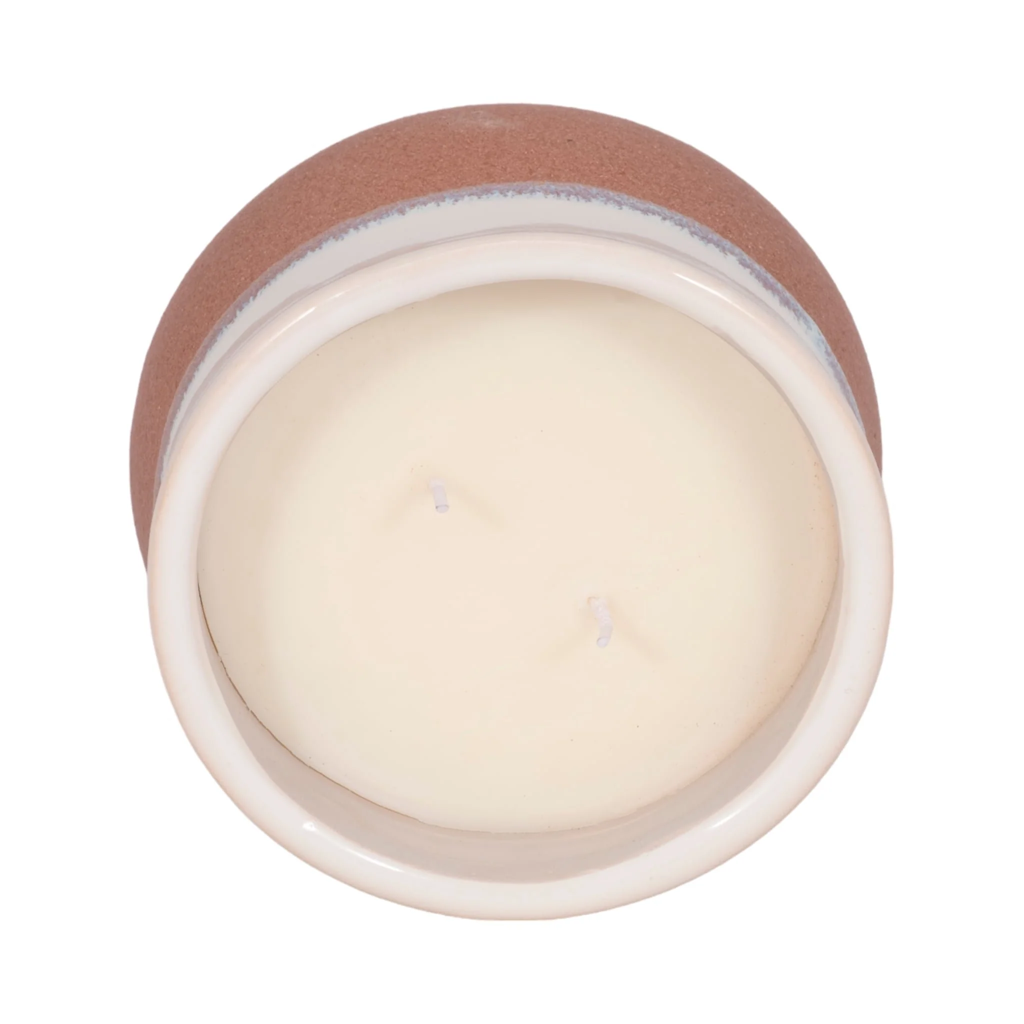6" 12 Oz Tobacco Reactive Curved Candle, Multi - Image 6