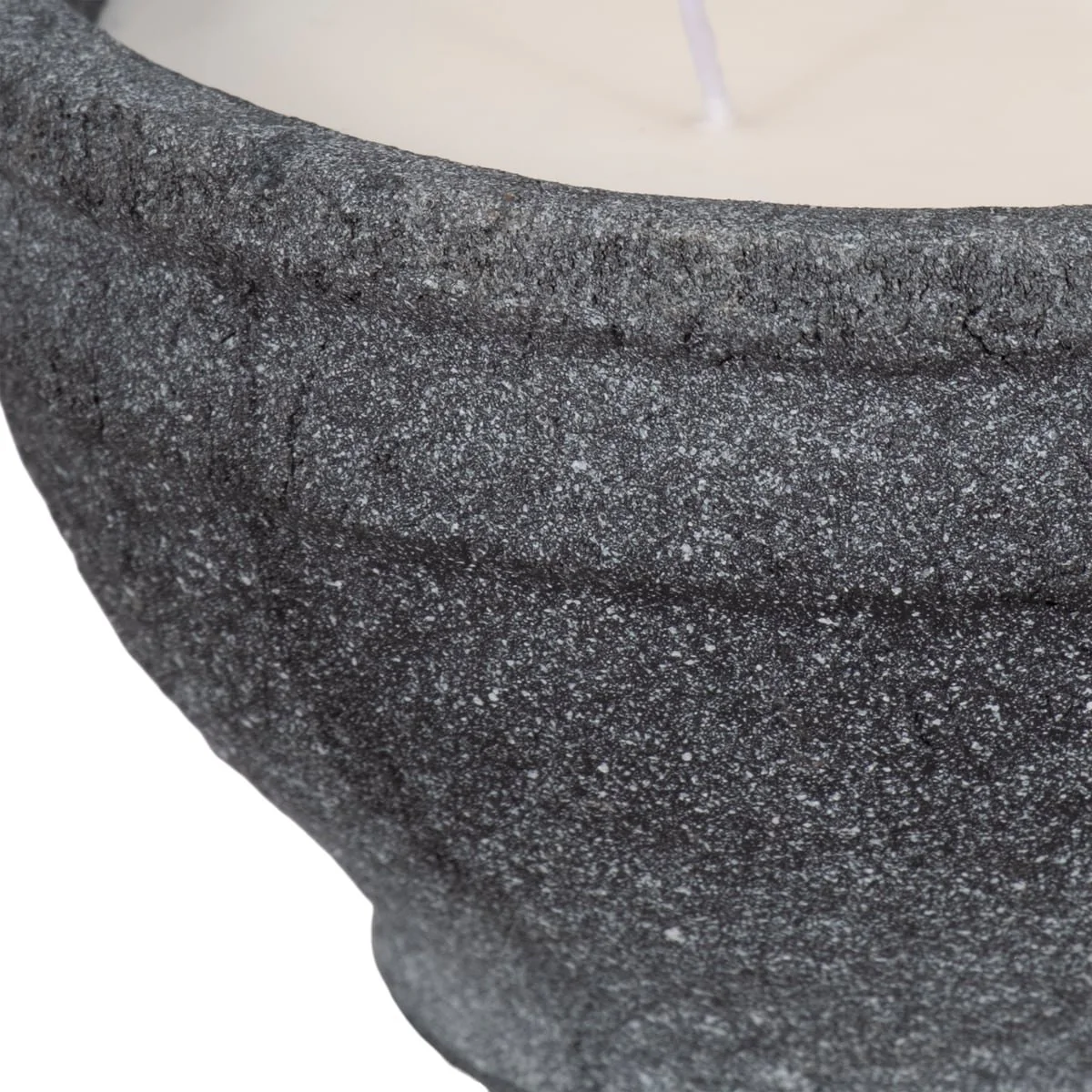 6" 14 Oz Wood Sage & Sea Salt Bowl Candle, Black - Image 5