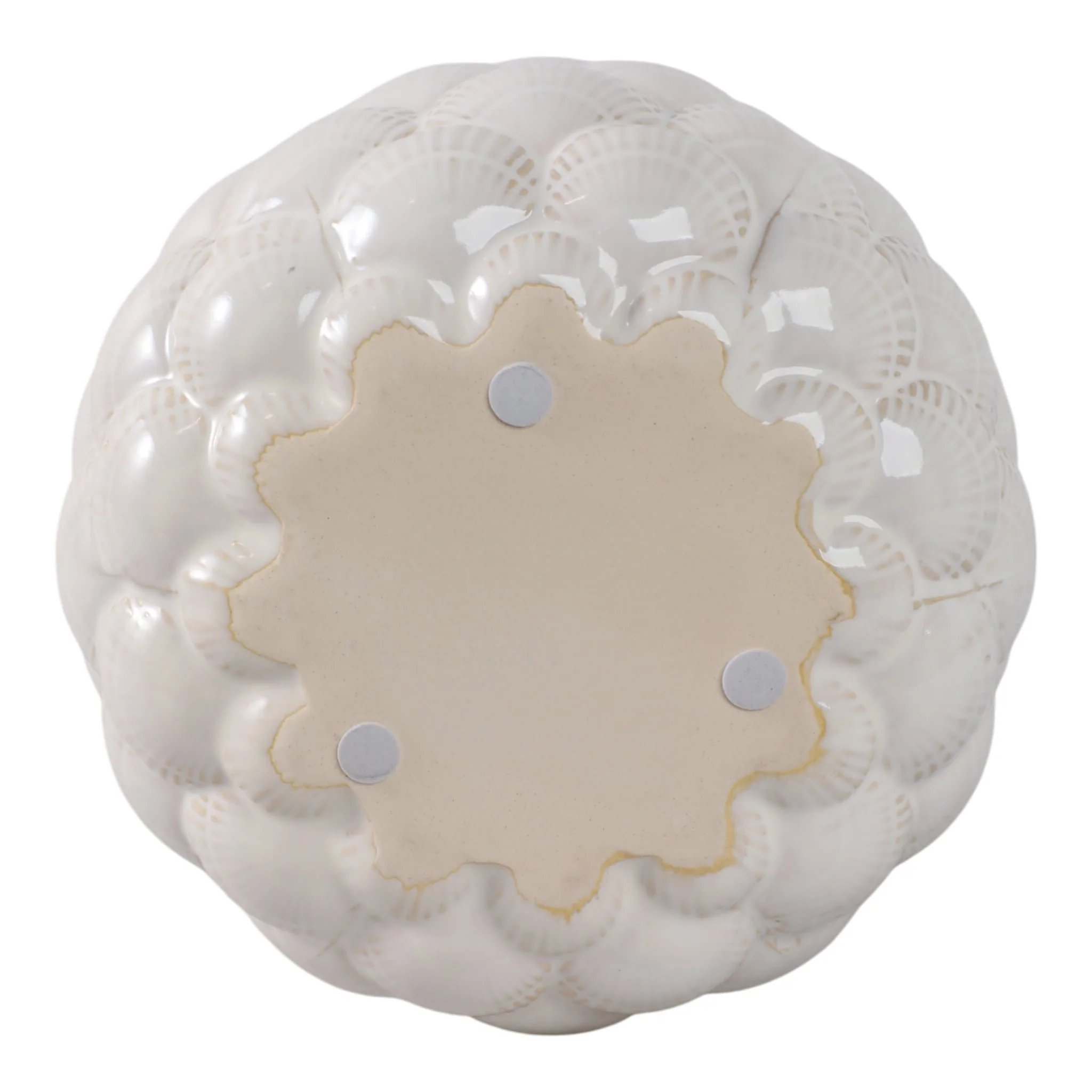 6" 28 Oz Pink Beach Seashell Candle, Ivory - Image 7