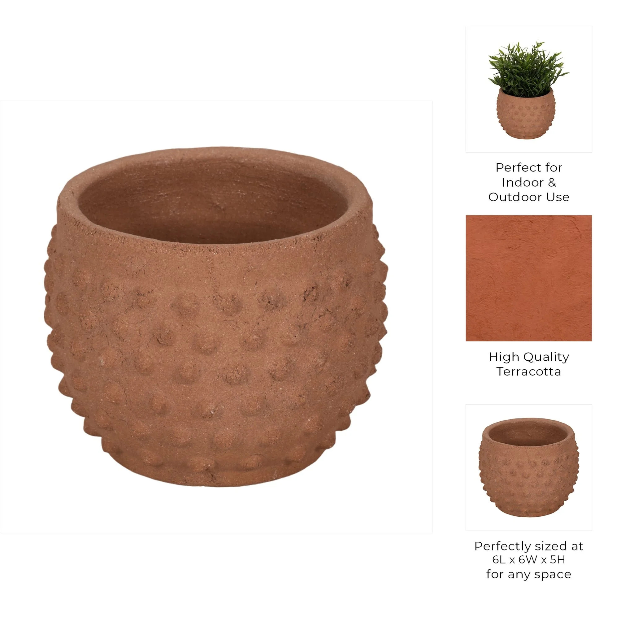 6" Bubble Planter, Natural - Image 8