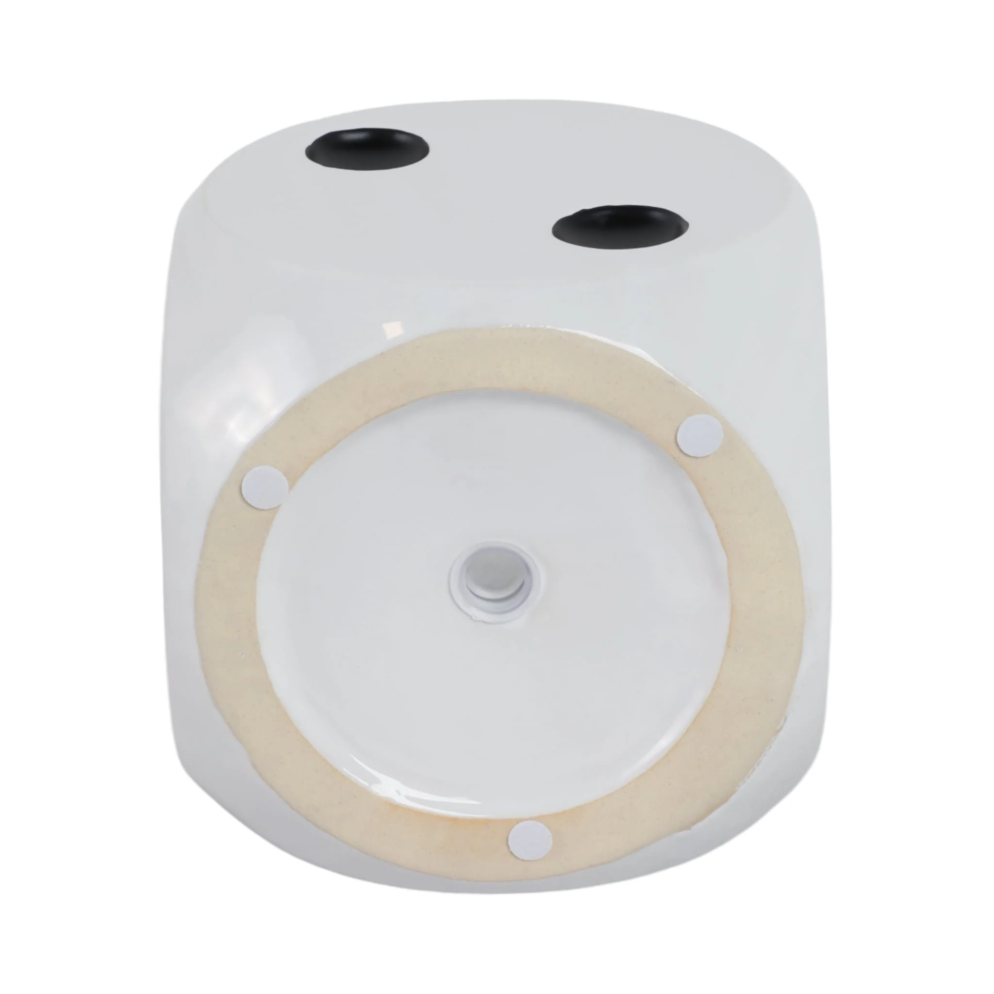 6" Dice Planter, White/black - Image 6