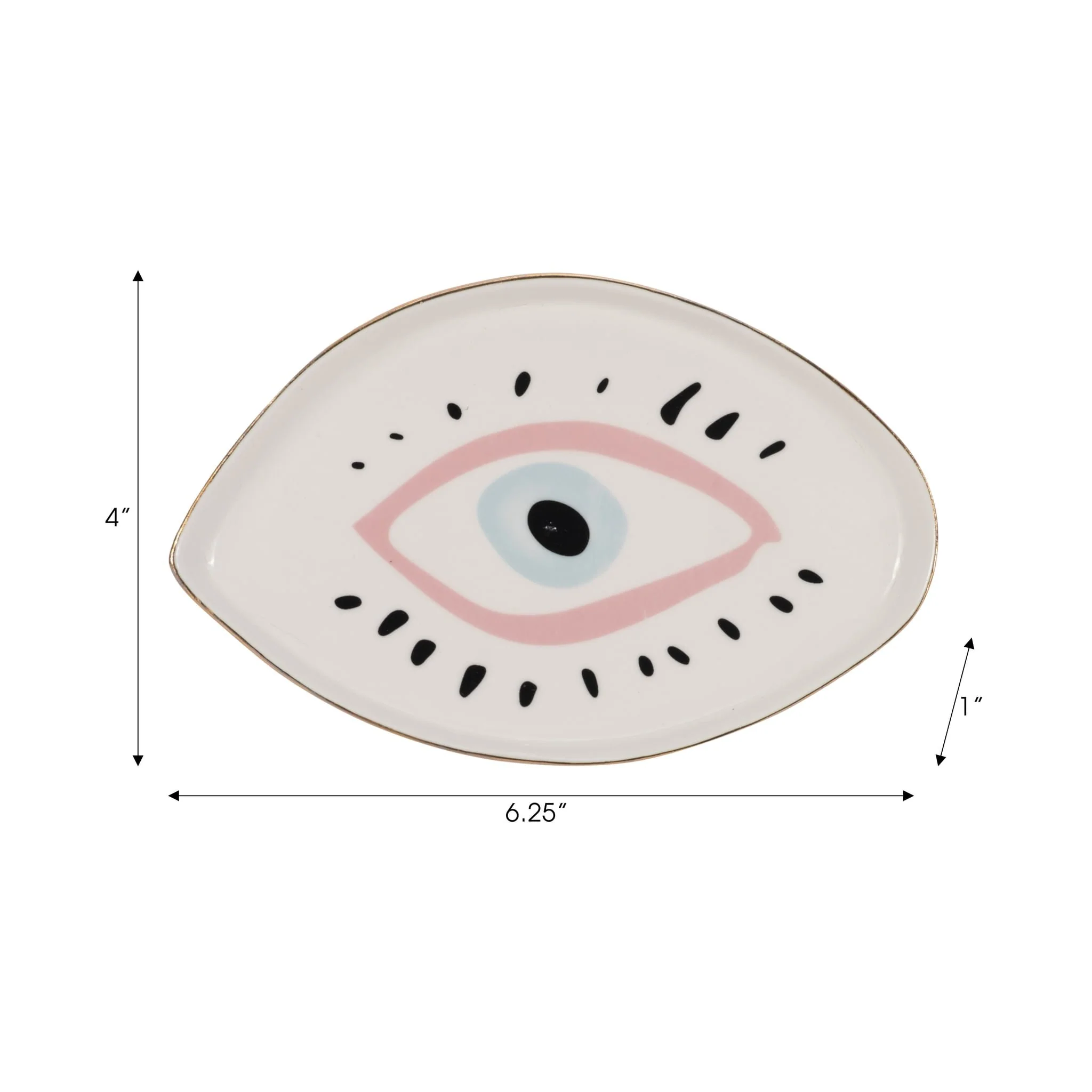 6" Eye Trinket Tray, Multi - Image 7