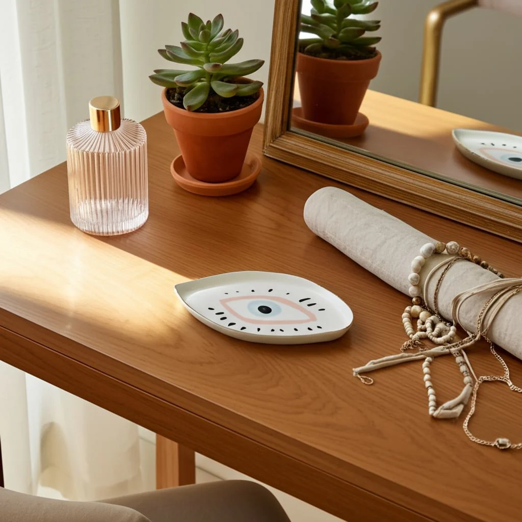 6" Eye Trinket Tray, Multi - Image 9