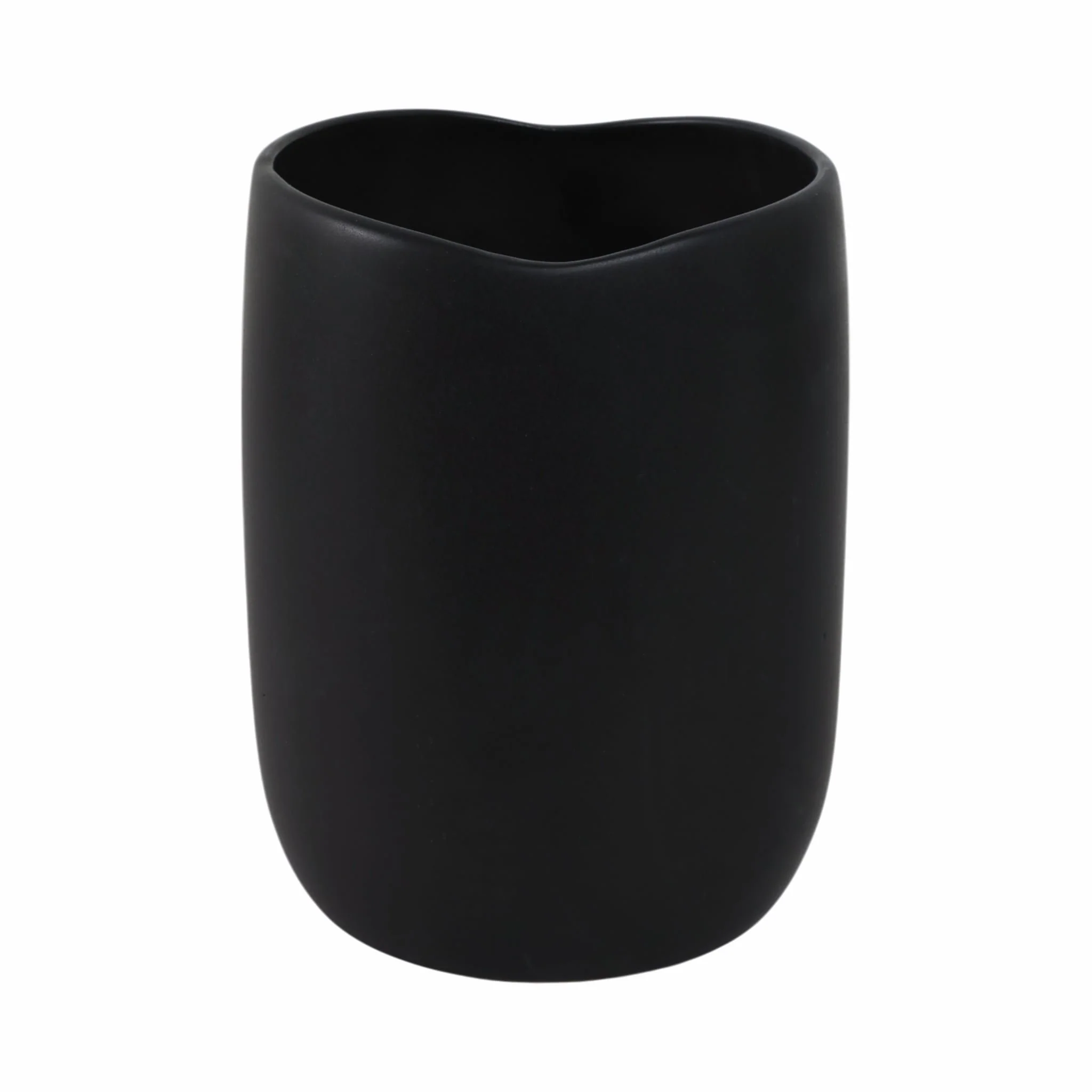 6" Face Vase, Black - Image 4