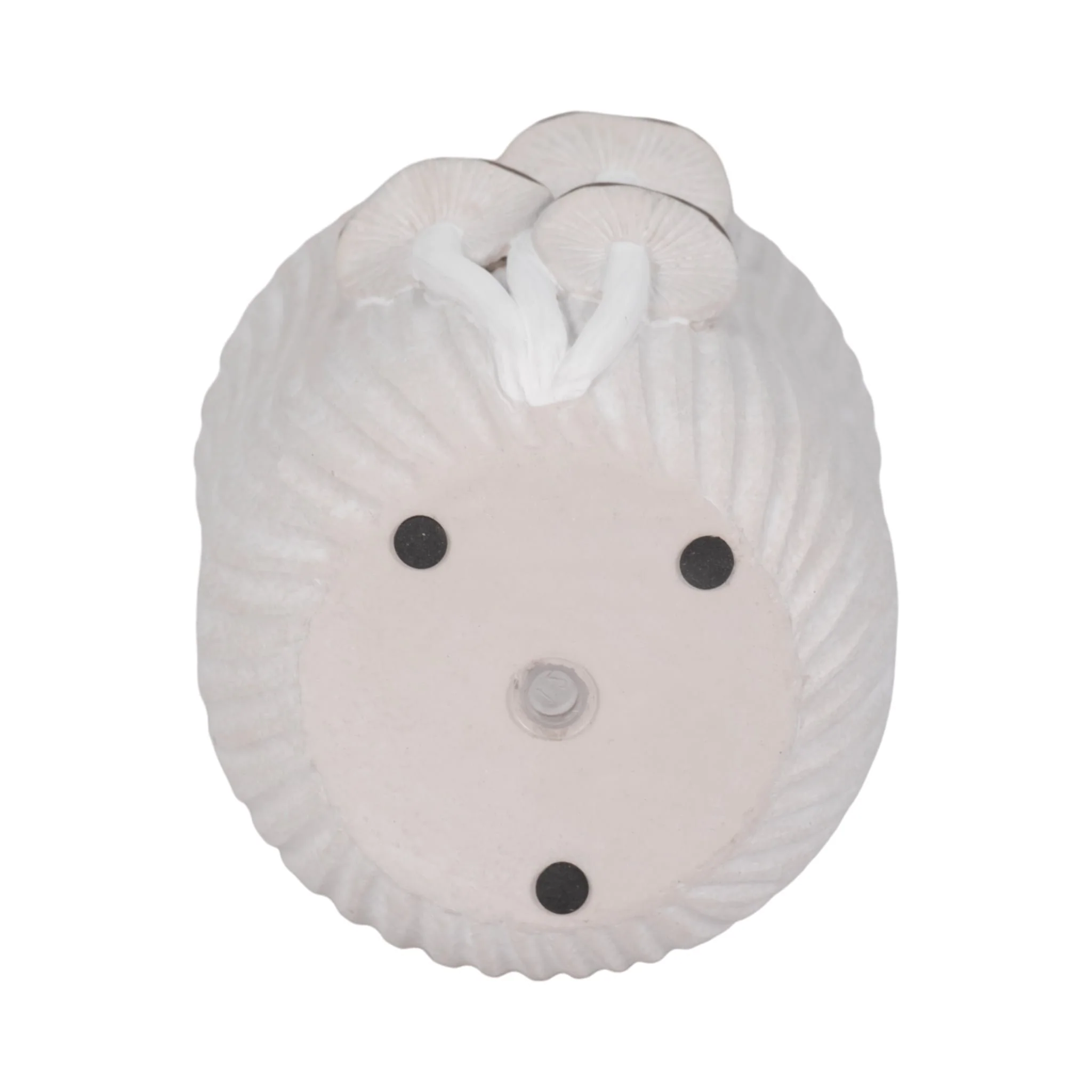 6" Mushroom Applique Planter, Grey - Image 6