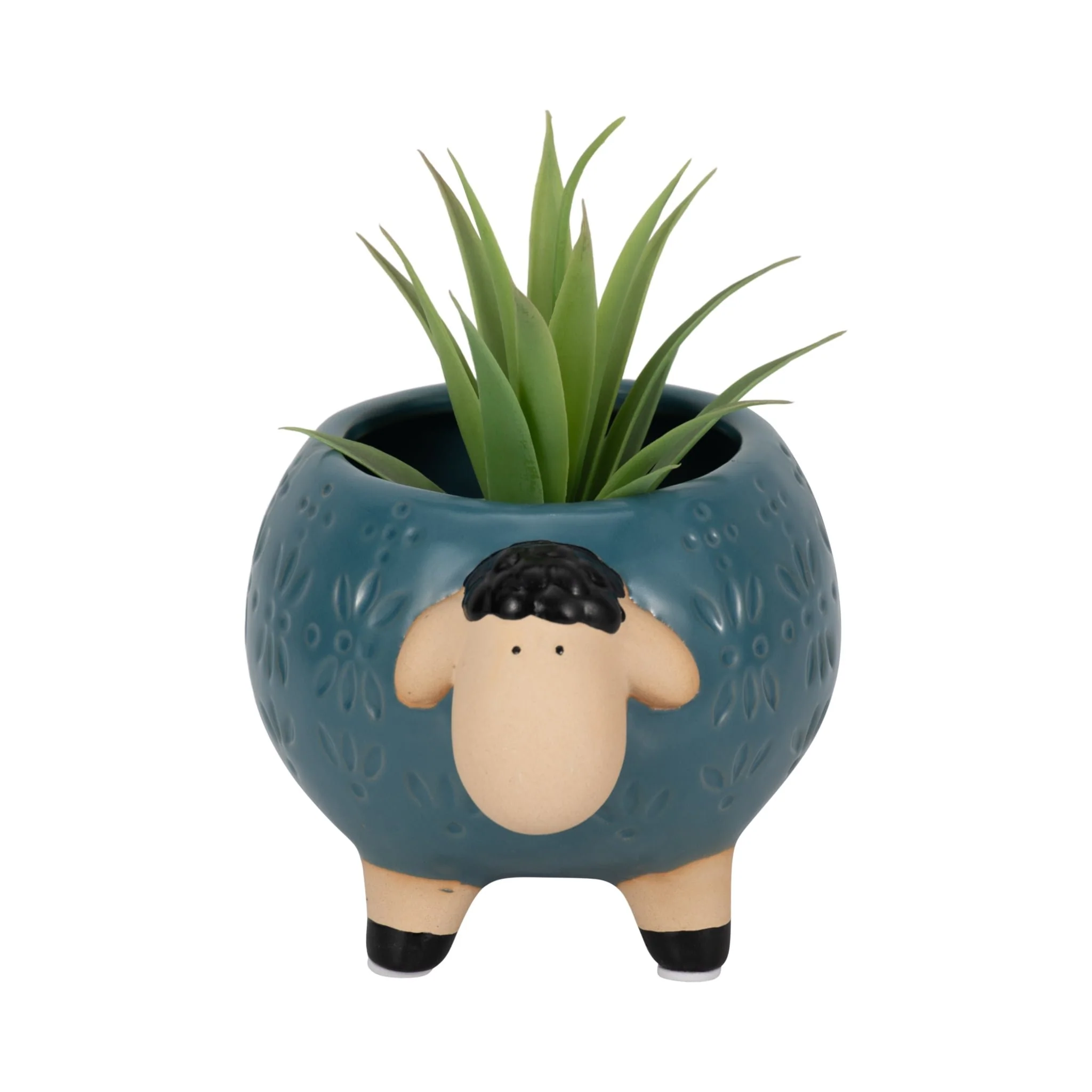 6" Sheep Planter, Blue - Image 2