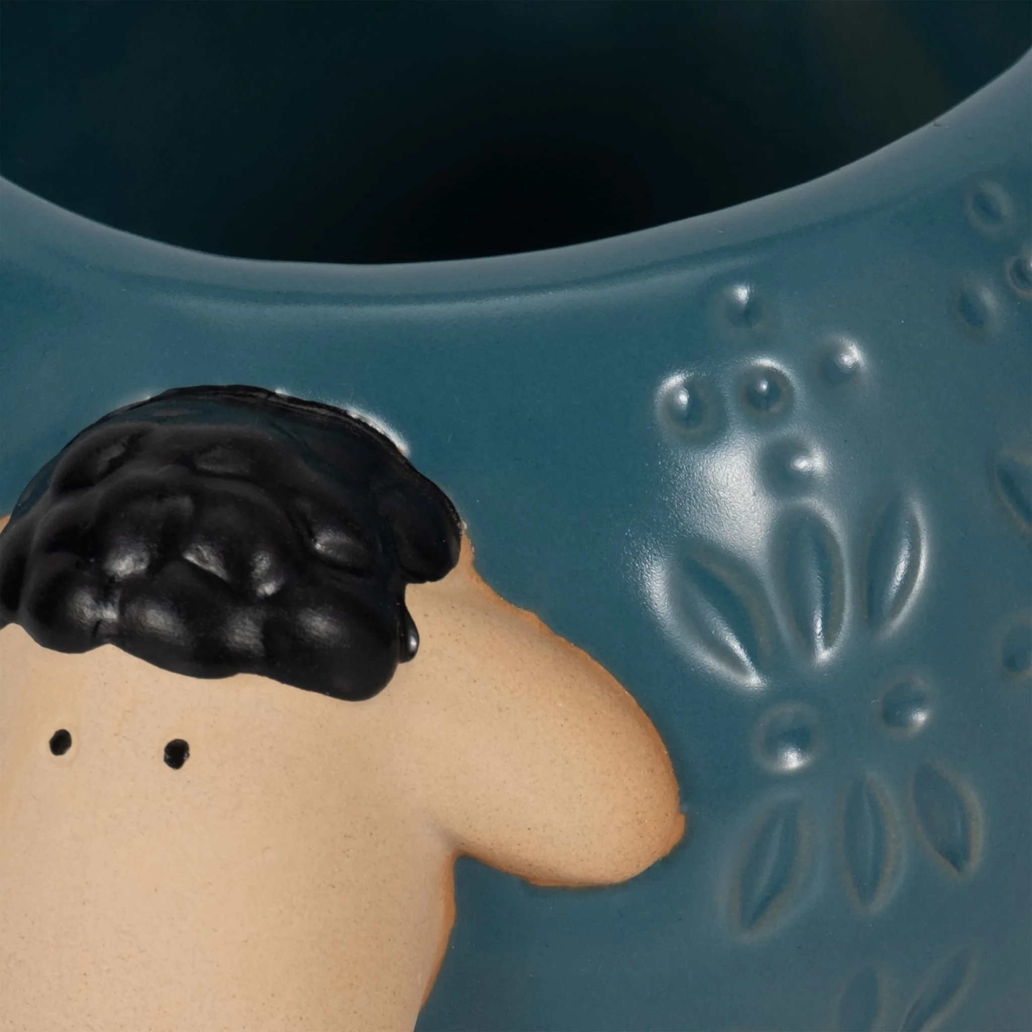 6" Sheep Planter, Blue - Image 6