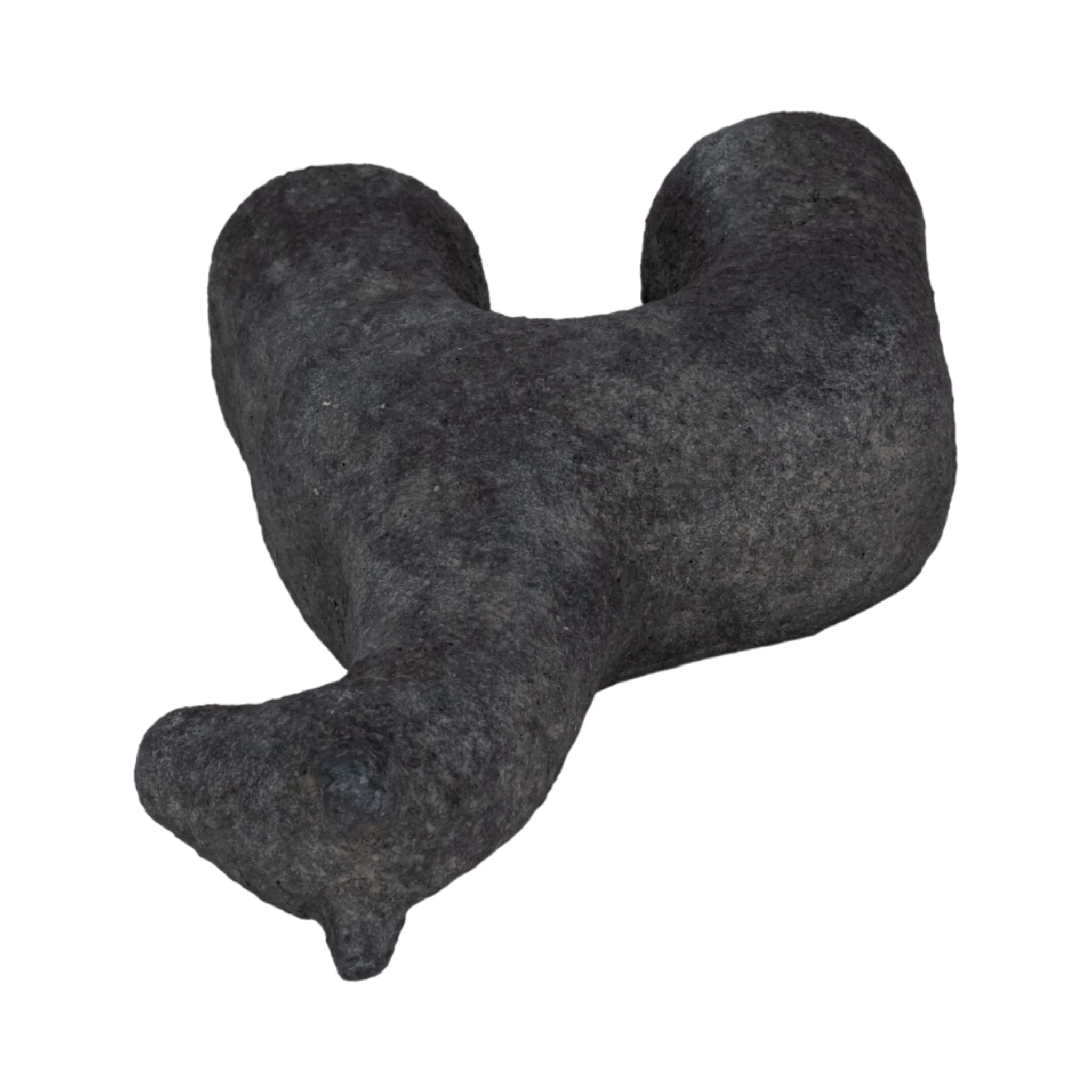 6" Textured Horse, Black - Image 6