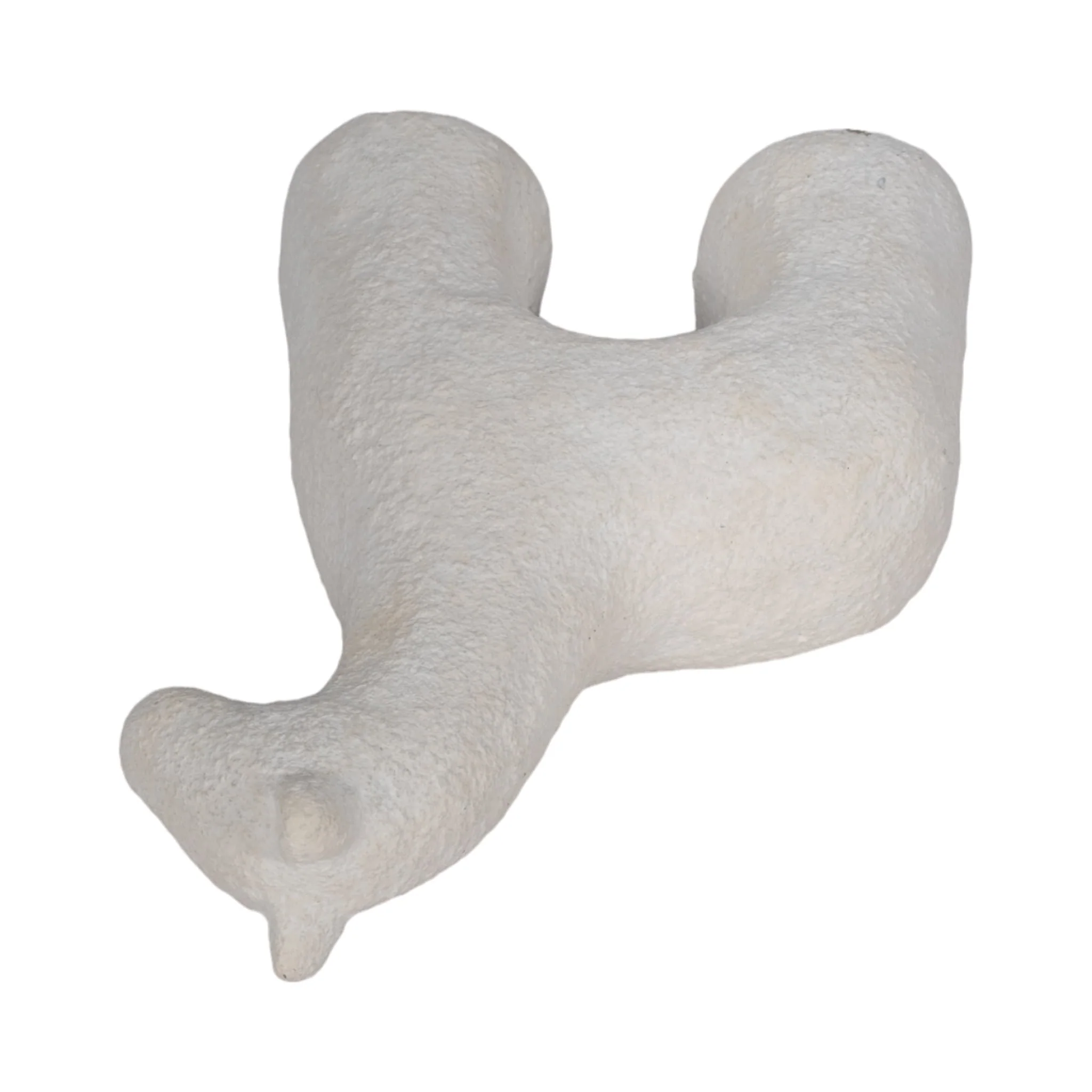 6" Textured Horse, White - Image 6