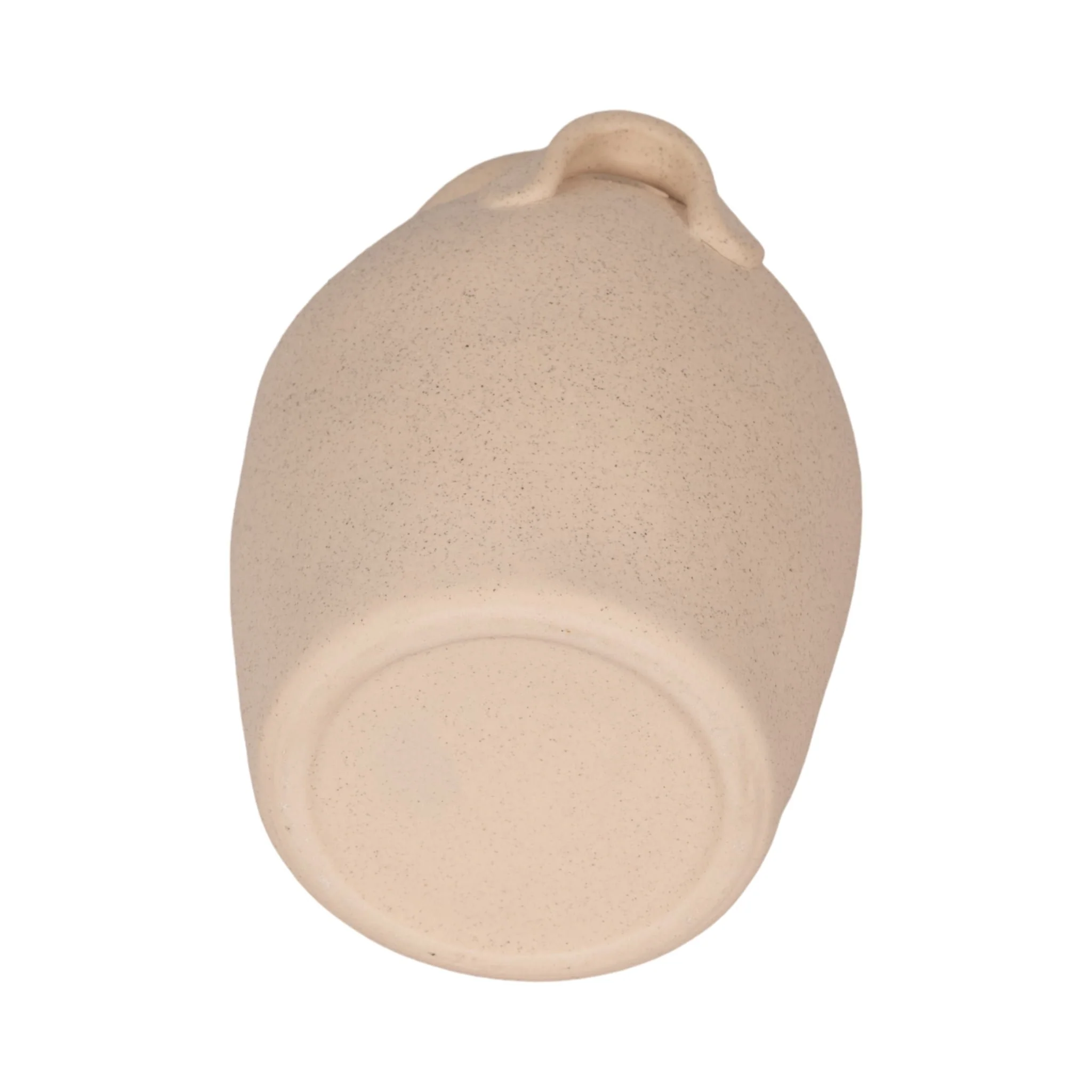 6" Textured Jug With Handles, Sand - Image 7
