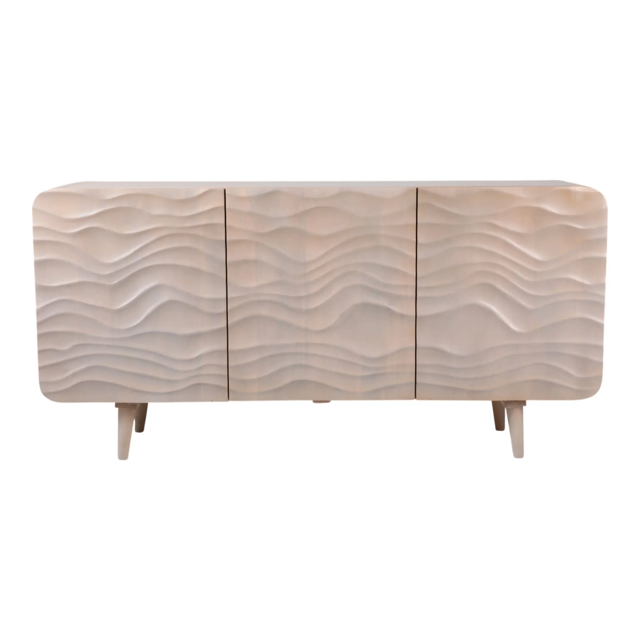 60x30" Shorefront Cabinet, Tan - Image 2