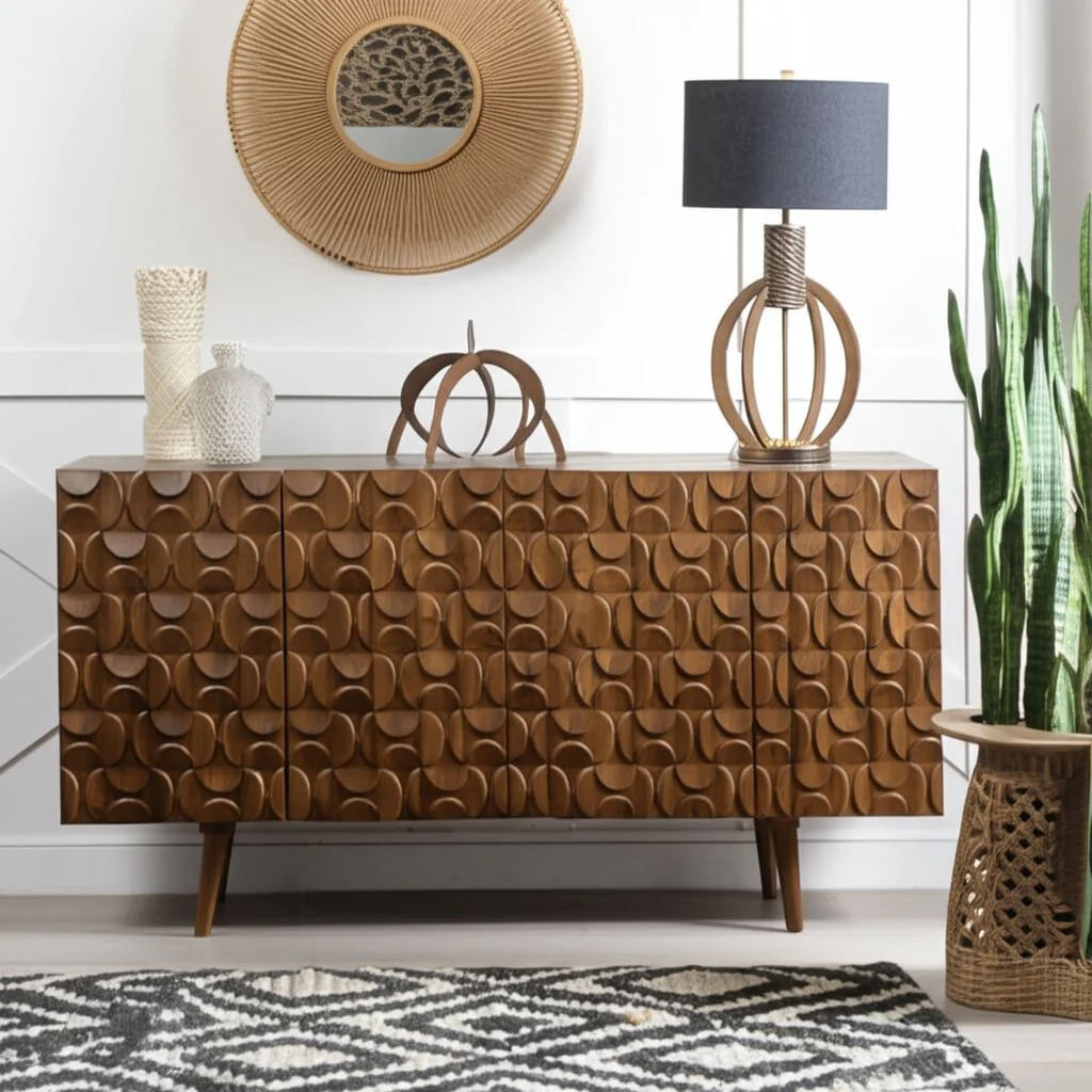 63x30" Mod Front Cabinet, Brown - Image 13