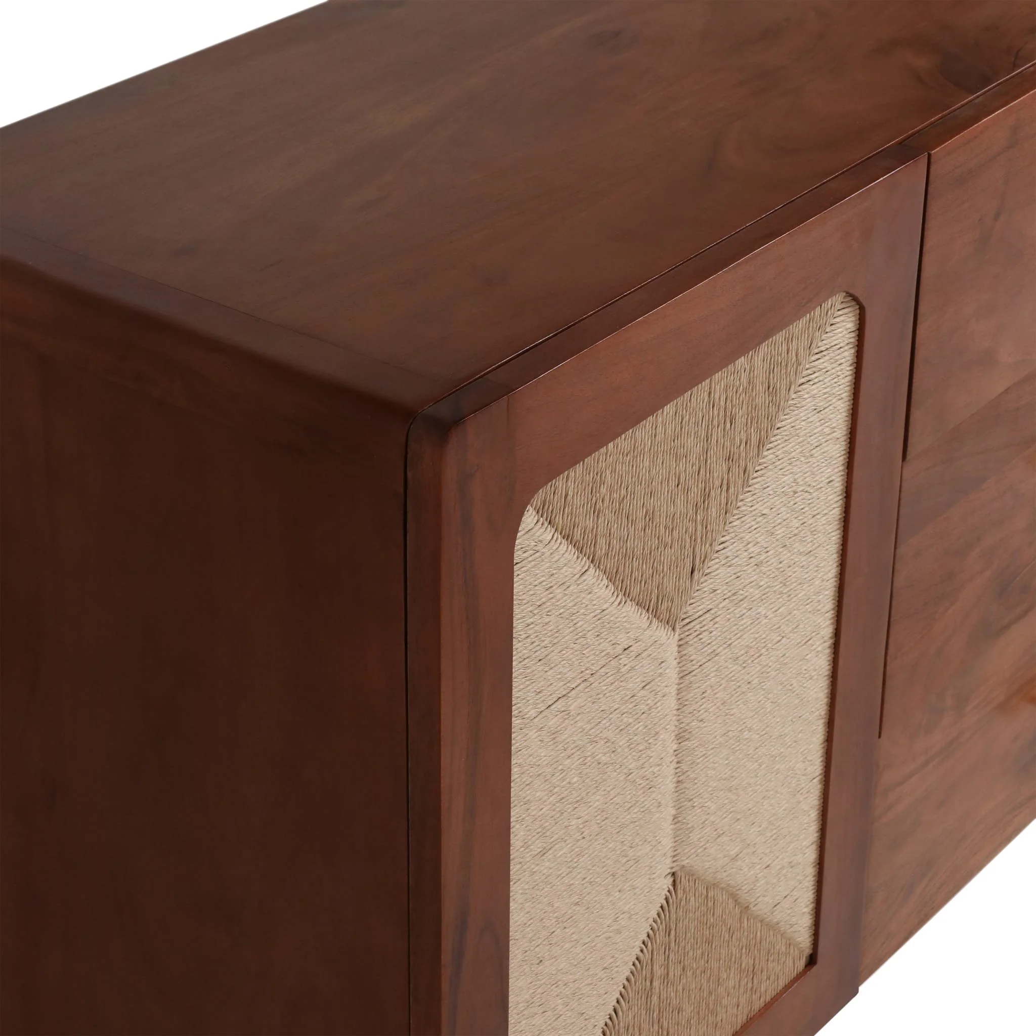 65" Acacia Abacus Sideboard, Brown / Kd - Image 7