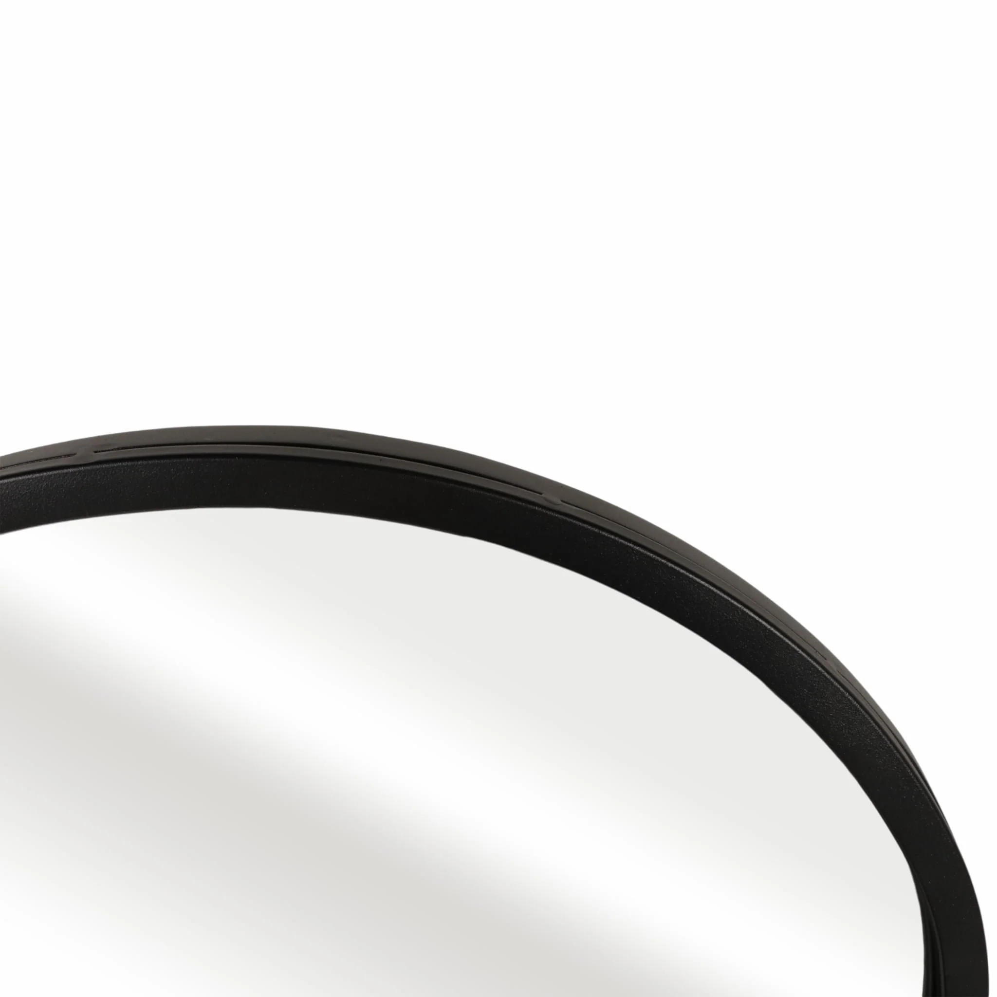 66" Mirror On Stand With Ball Feet, Black - Image 5