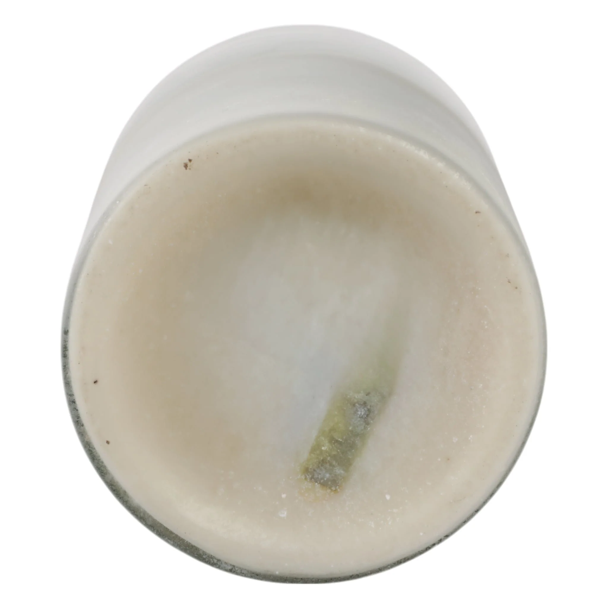 6x5" 34 Oz Jasmine Frosted Glass Candle, Clear - Image 7