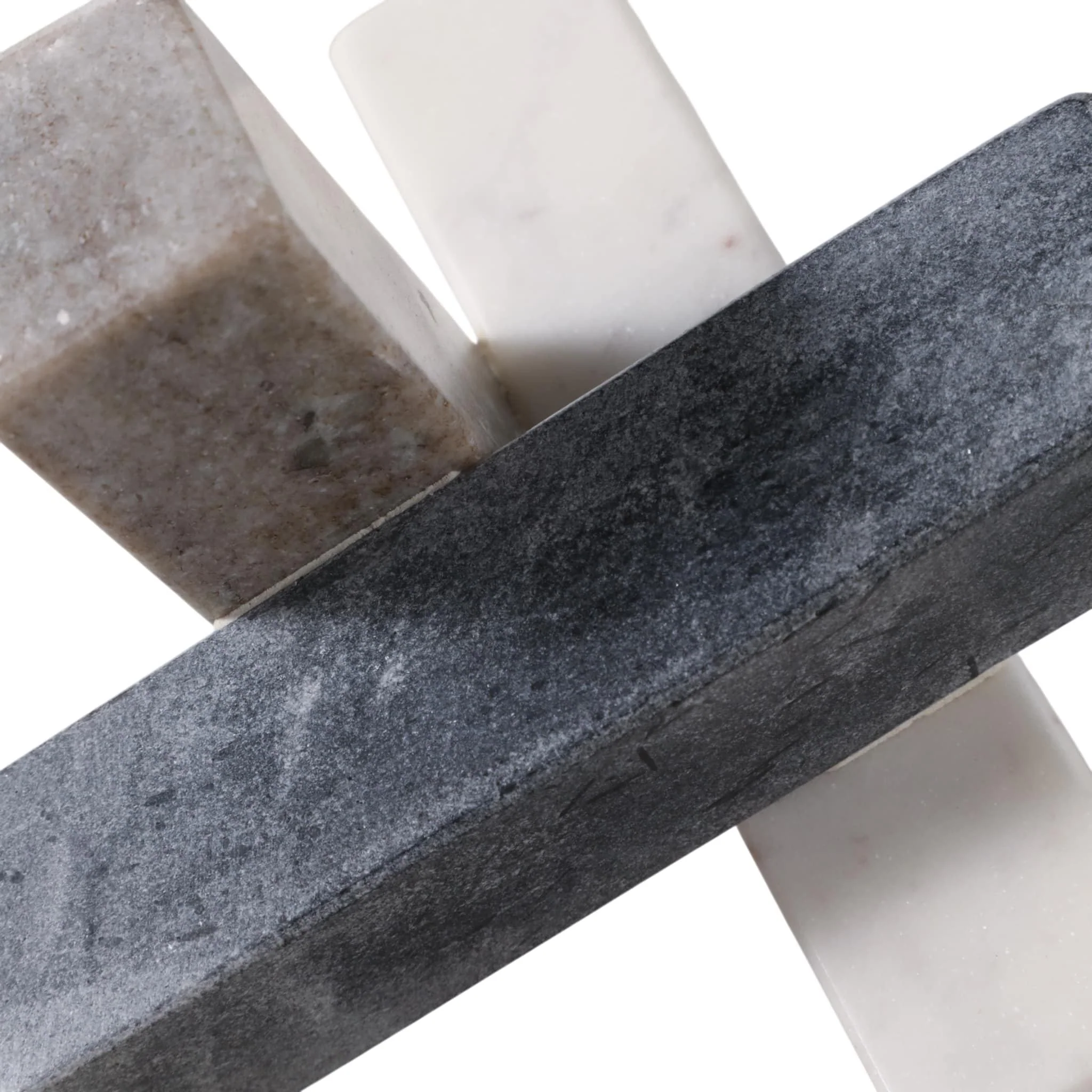 6x6" Marble Abstract Jack, Multi - Image 7