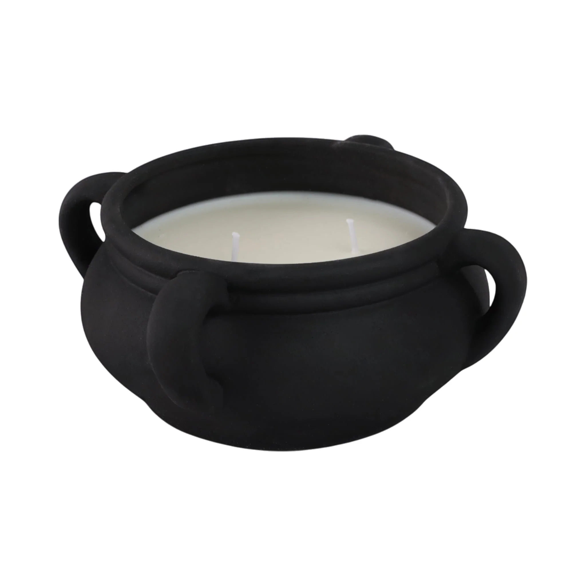 7" 12.5 Oz Black Amber & Sea Salt Bowl Candle, Blk - Image 2