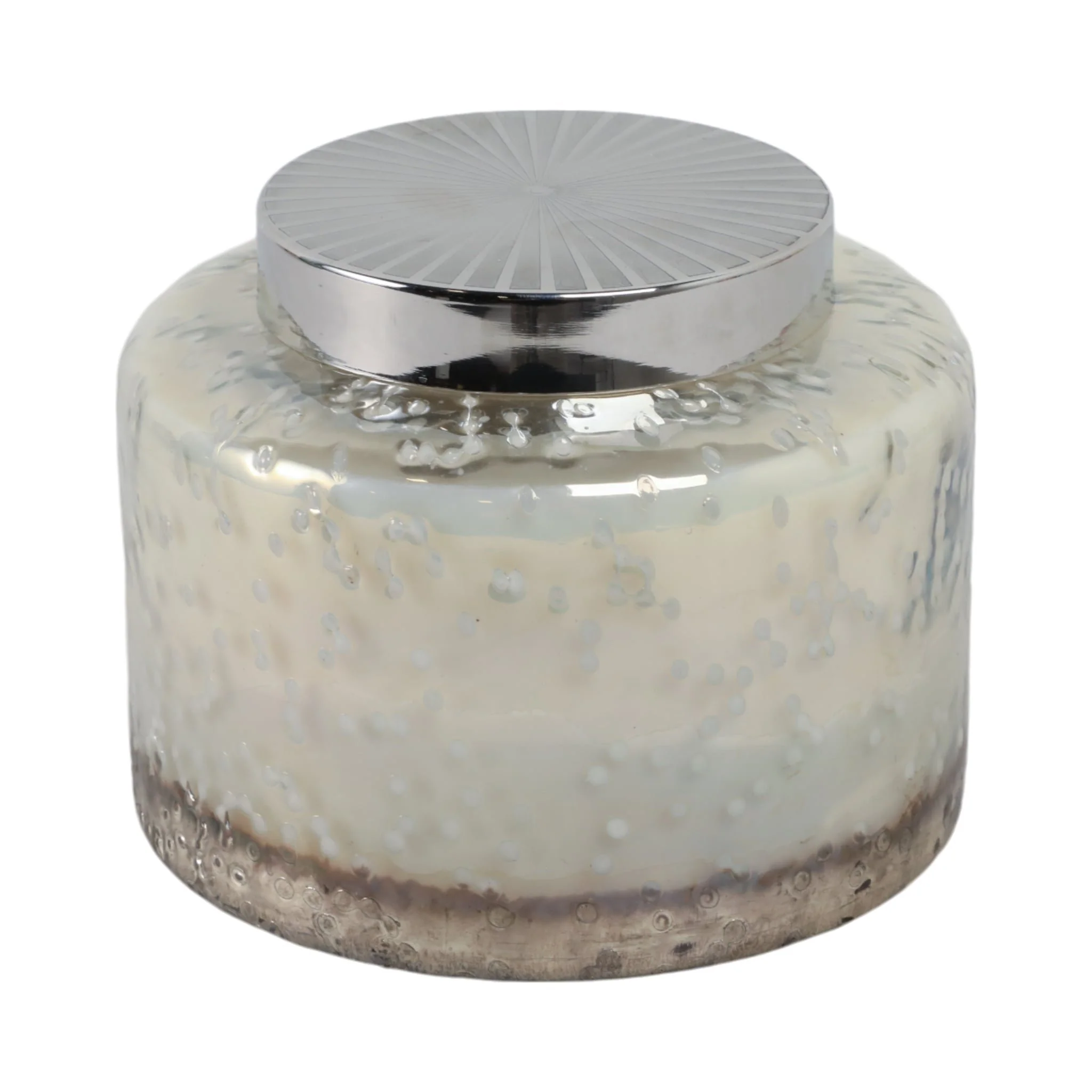 7" 71 Oz Lavender Speckle Lidded Candle, Lt Blue/s - Image 3