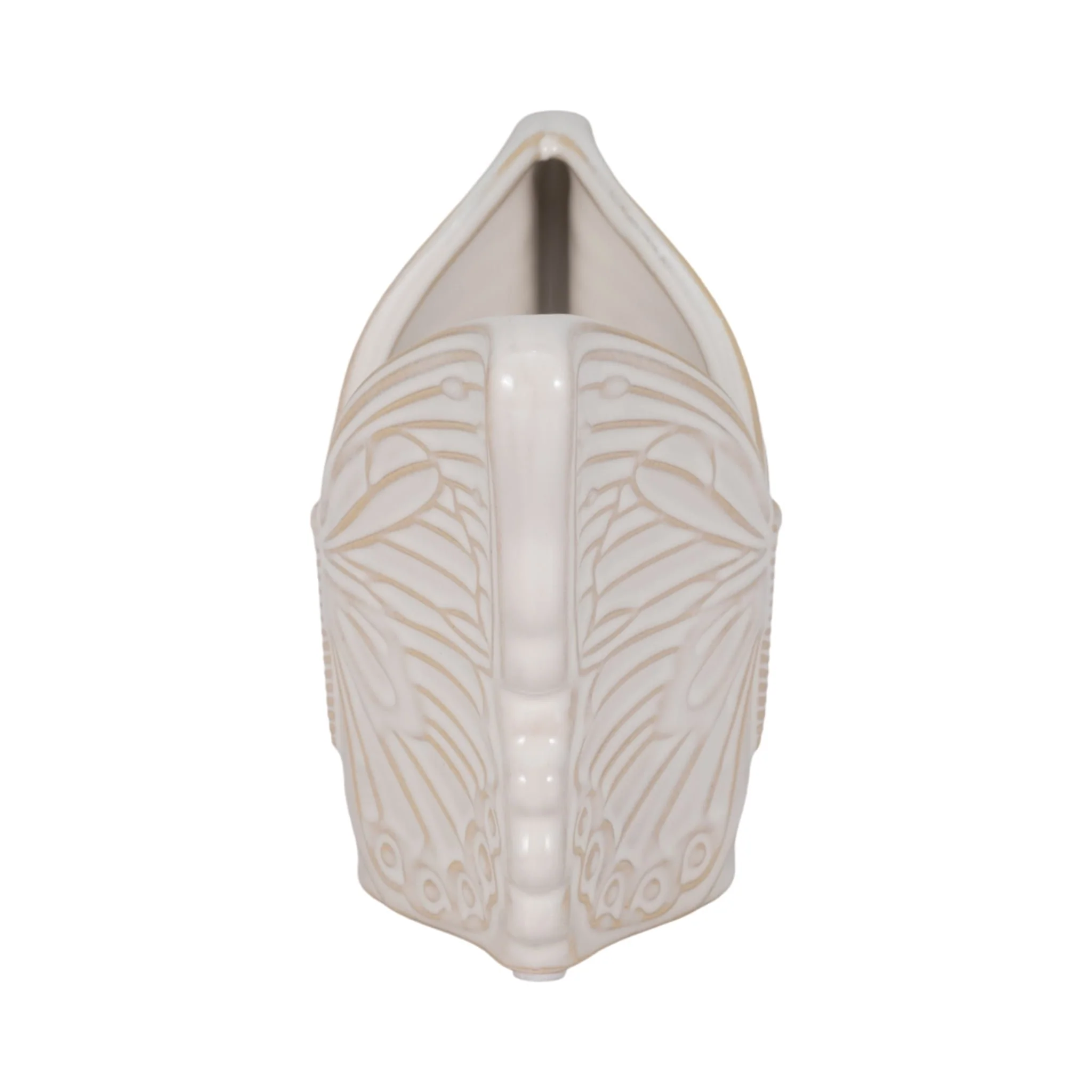 7" Butterfly Planter, Ivory - Image 3