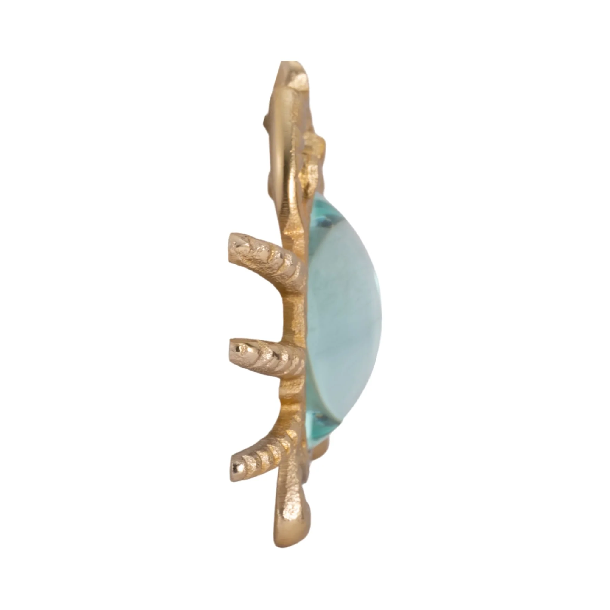 7" Crab Magnifying Glass, Gold - Image 4