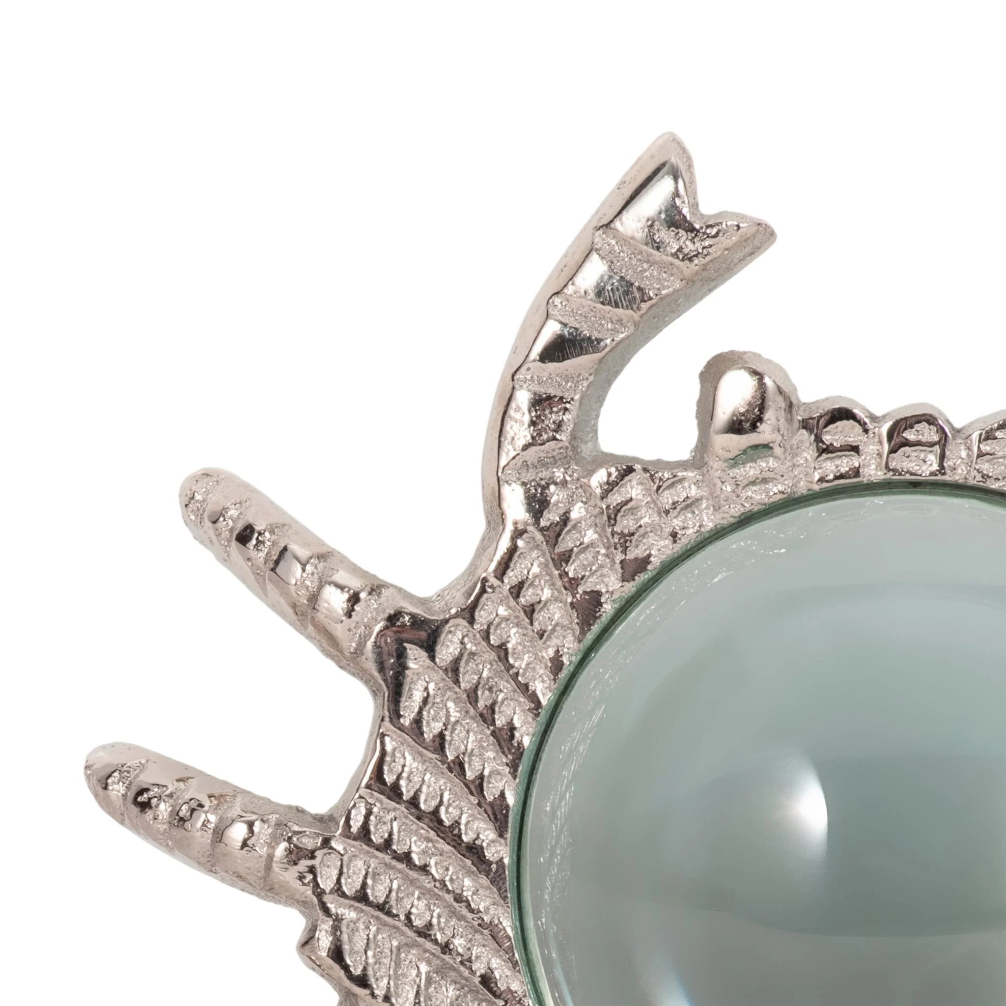 7" Crab Magnifying Glass, Silver - Image 5