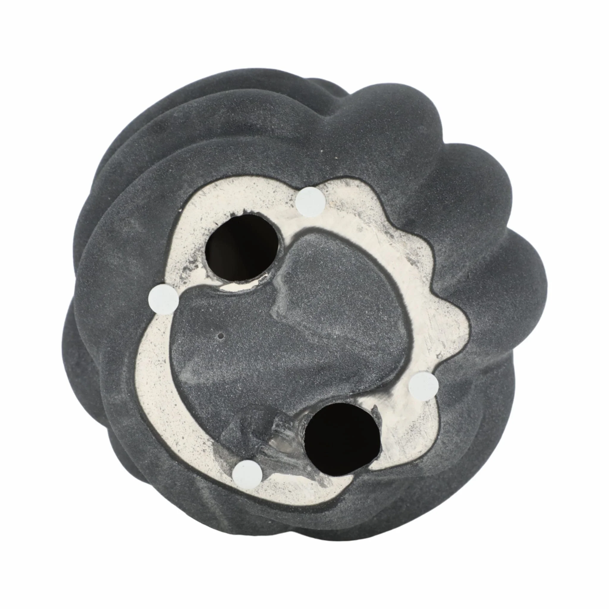 7" Knot Orb Rough Texture, Black - Image 6