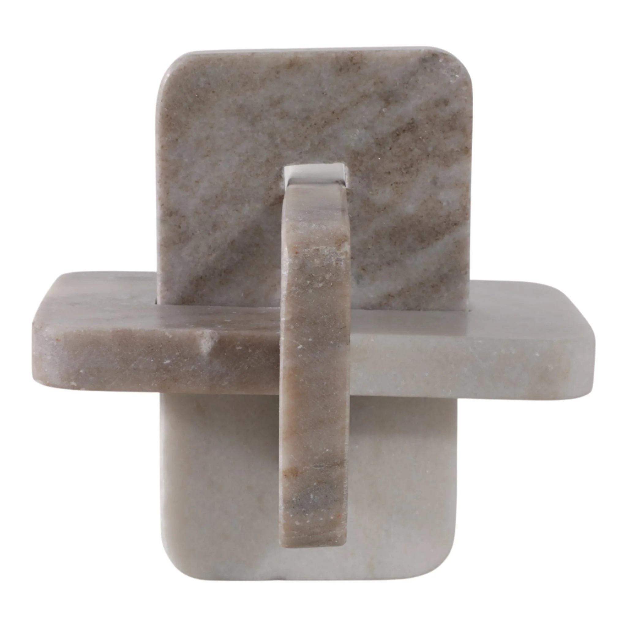 7" Marble Knot, White/beige - Image 6