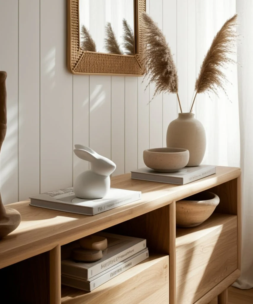 7" Modern Bunny, White - Image 12