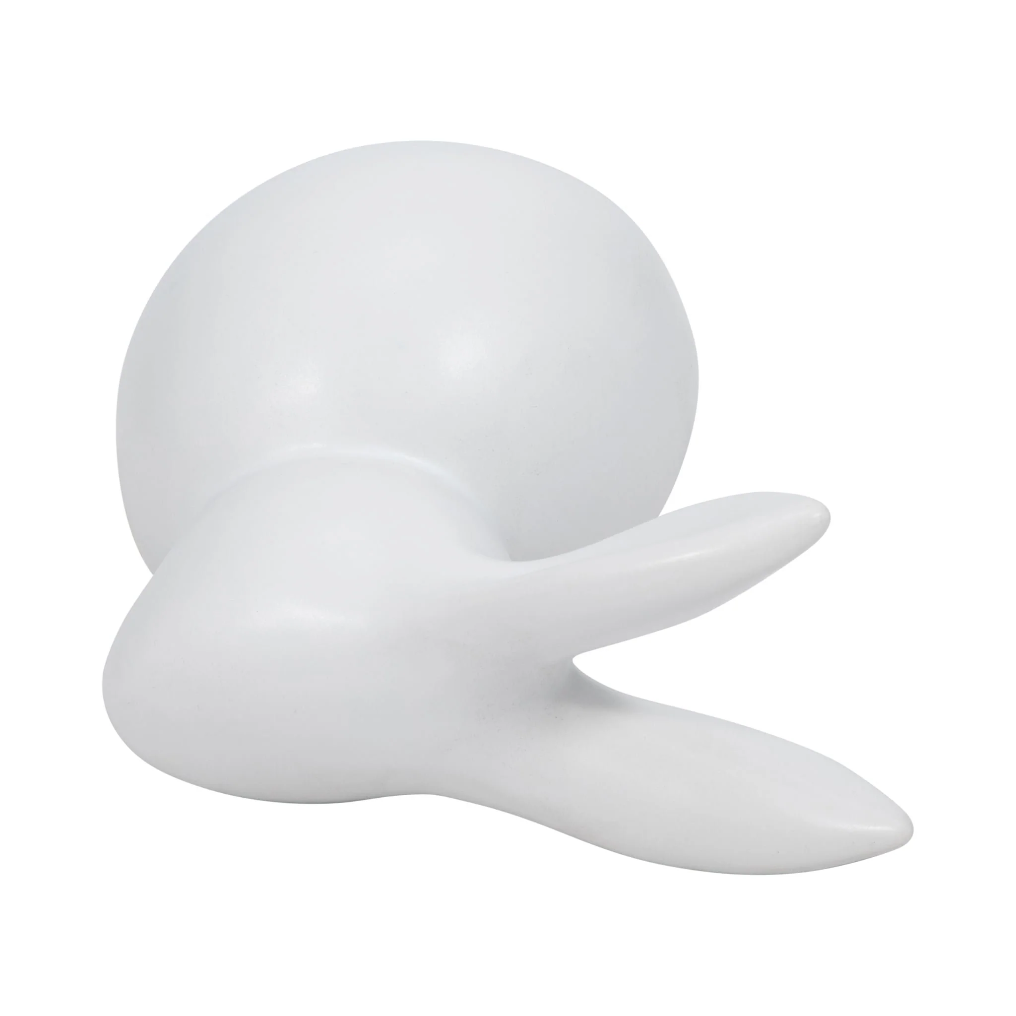 7" Modern Bunny, White - Image 6
