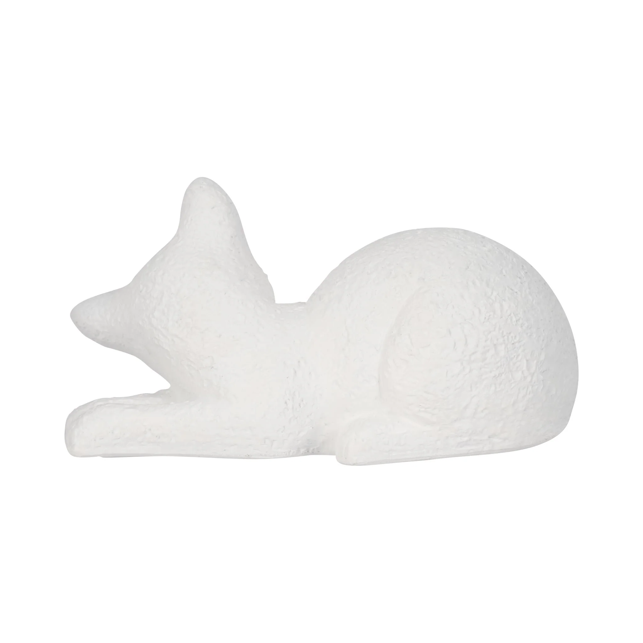 7" Sleeping Kitty, White - Image 5