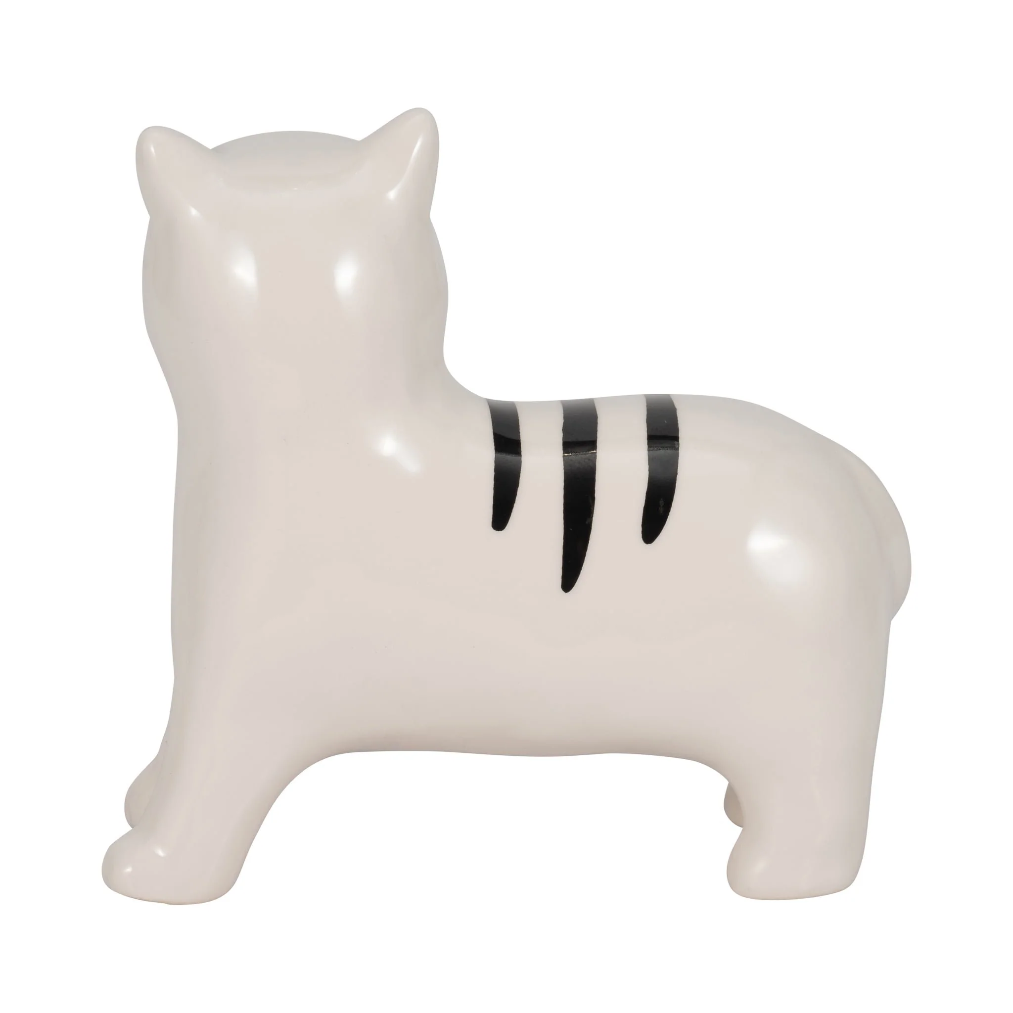 7" Standing Kitty, White/black - Image 4