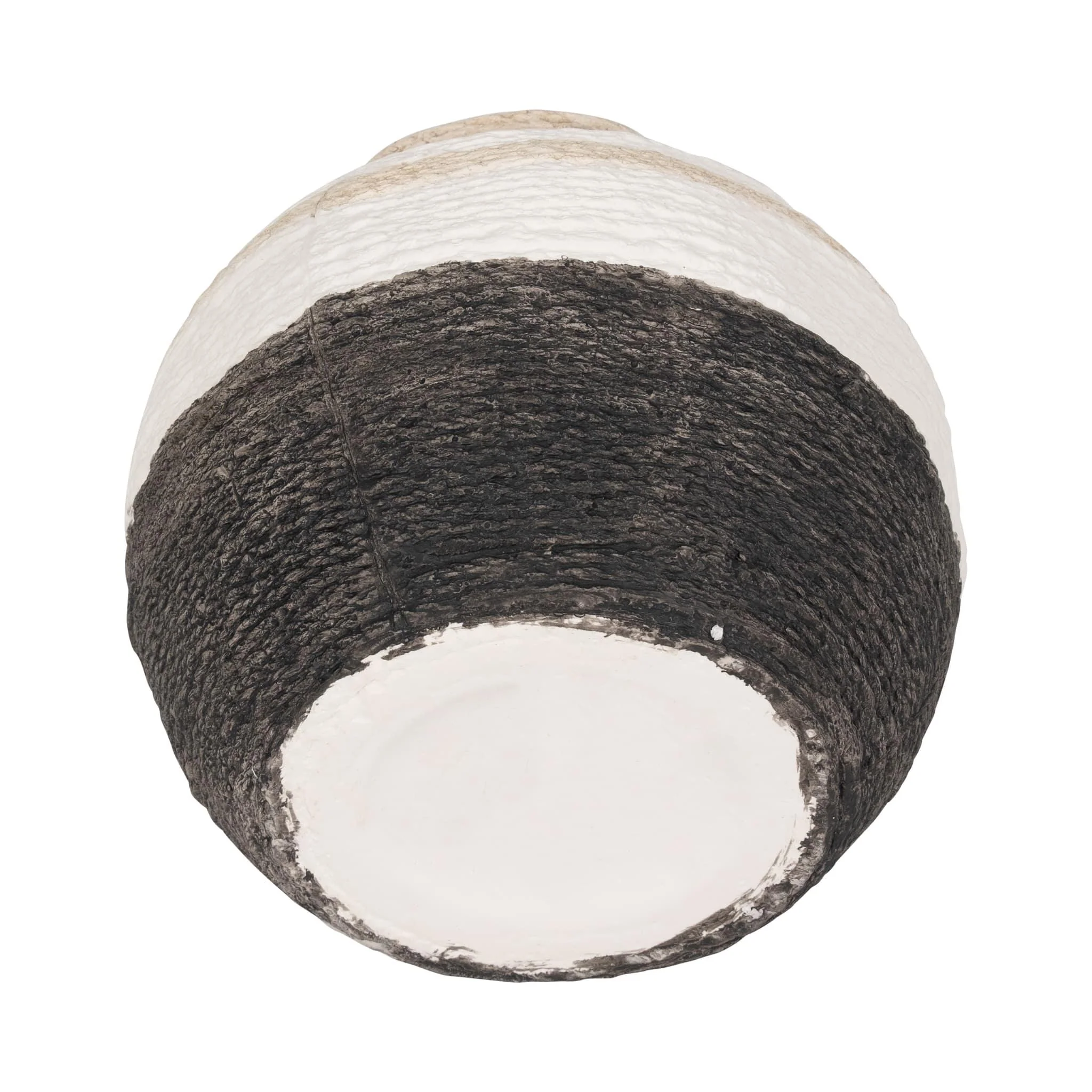 7" Striped Woven Textured Vase, Multi - Image 6