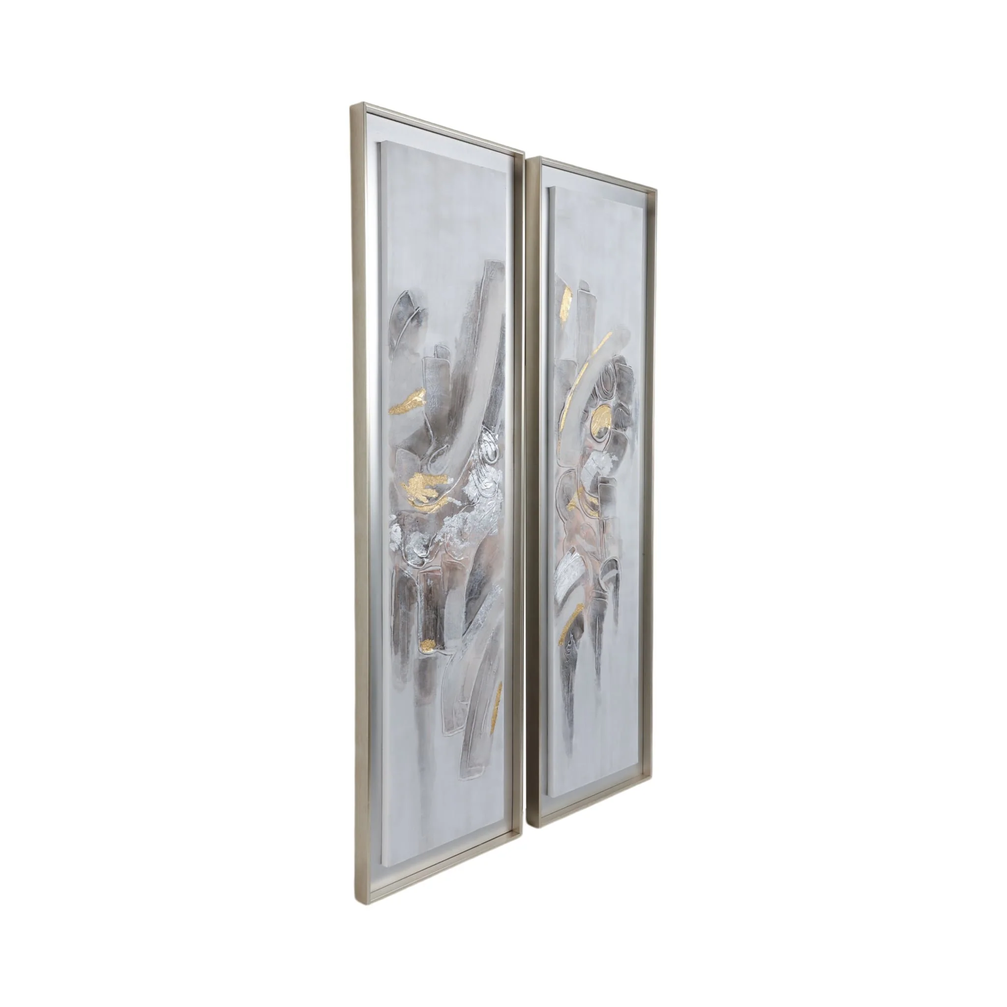 70x20, S/2, Abstract Oil Painting, Multi - Image 2
