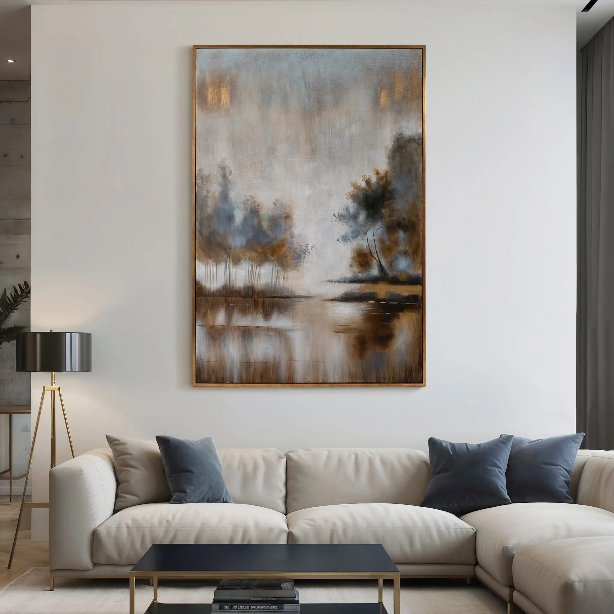 74x50, Landscape Oil Painting, Multi - Image 9