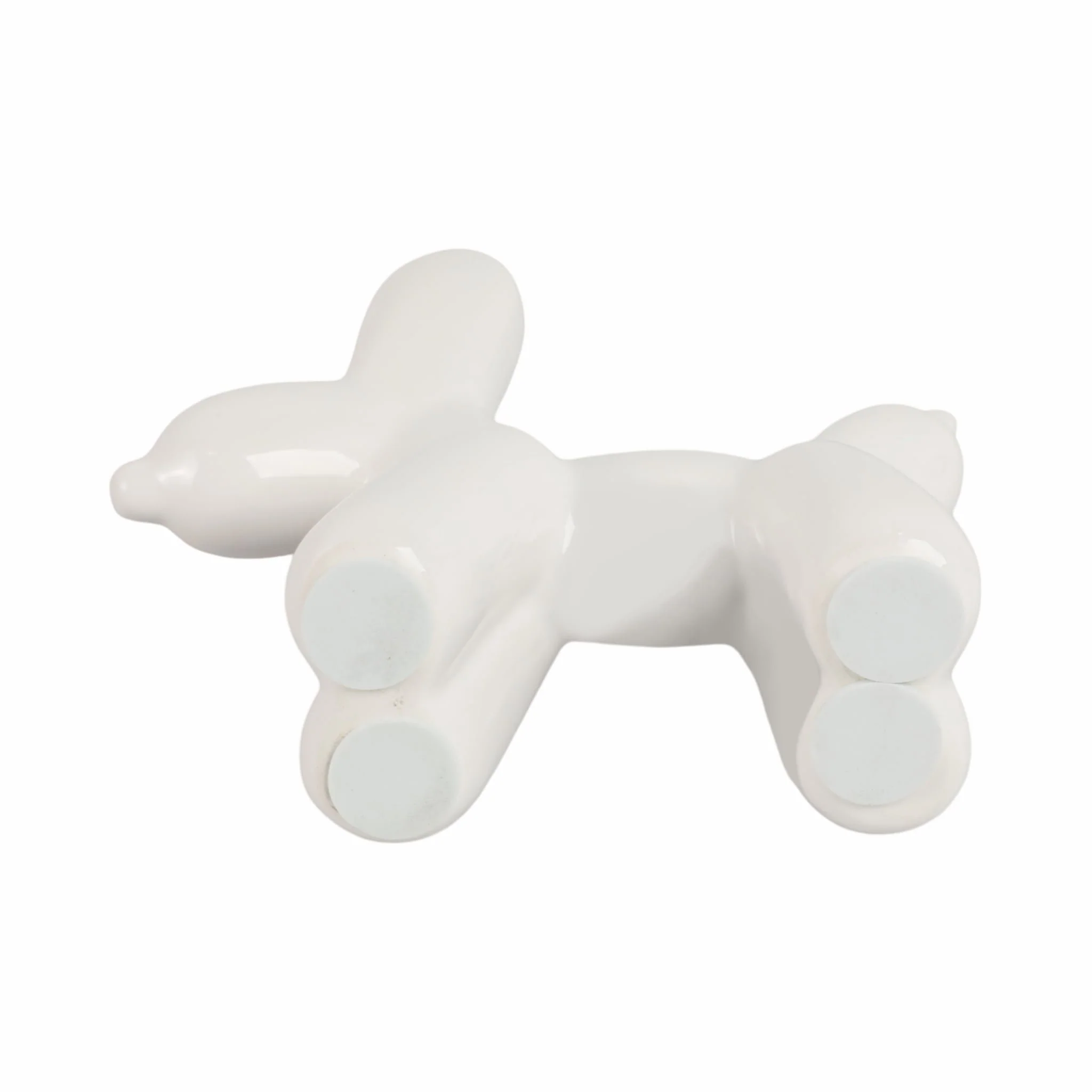 7"l Balloon Dog Animal, White - Image 7