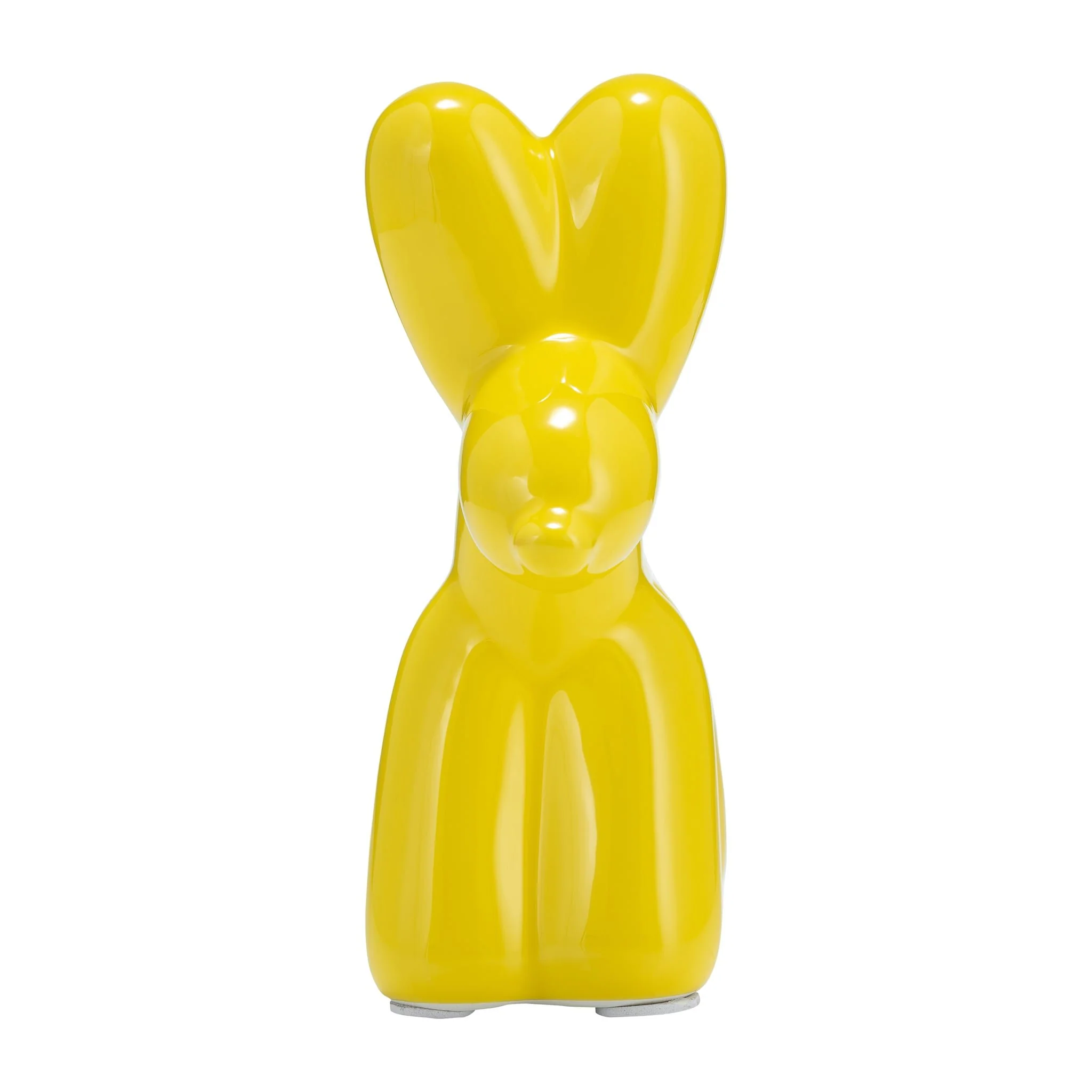 7"l Balloon Dog Animal, Yellow - Image 3
