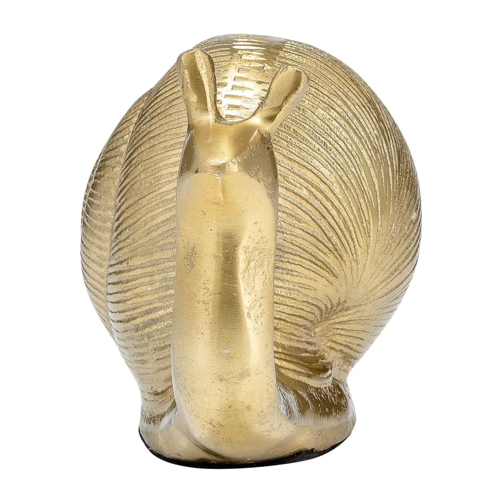7"l Metal, Deco Snail, Gold - Image 2