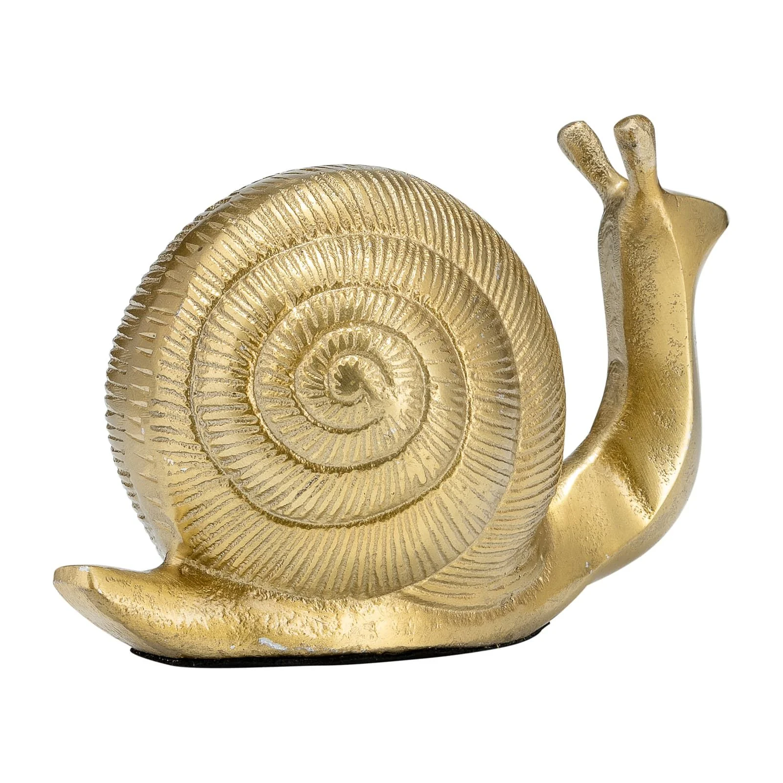 7"l Metal, Deco Snail, Gold - Image 5