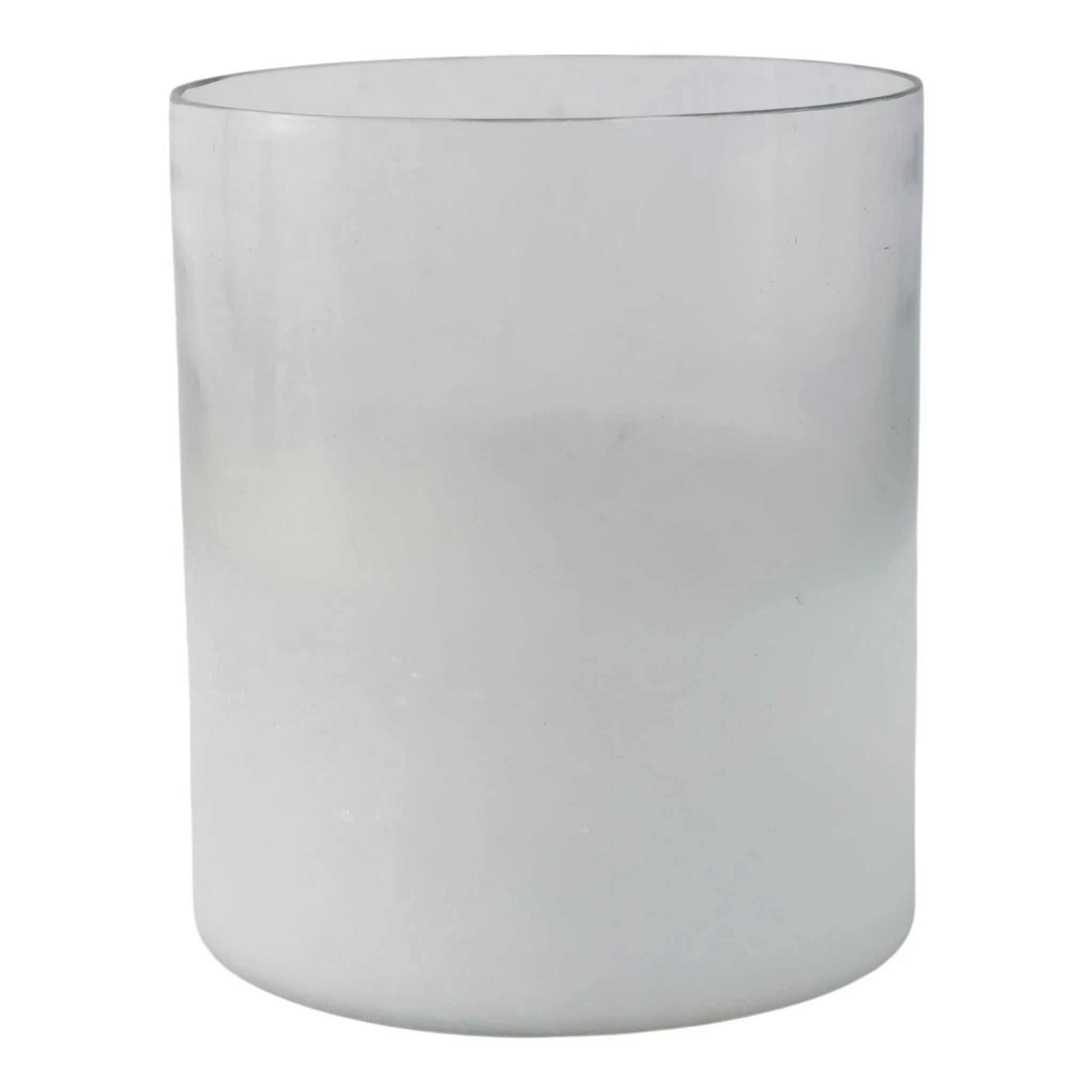 7x6" Frosted Bottom Hurricane, Clear - Image 4