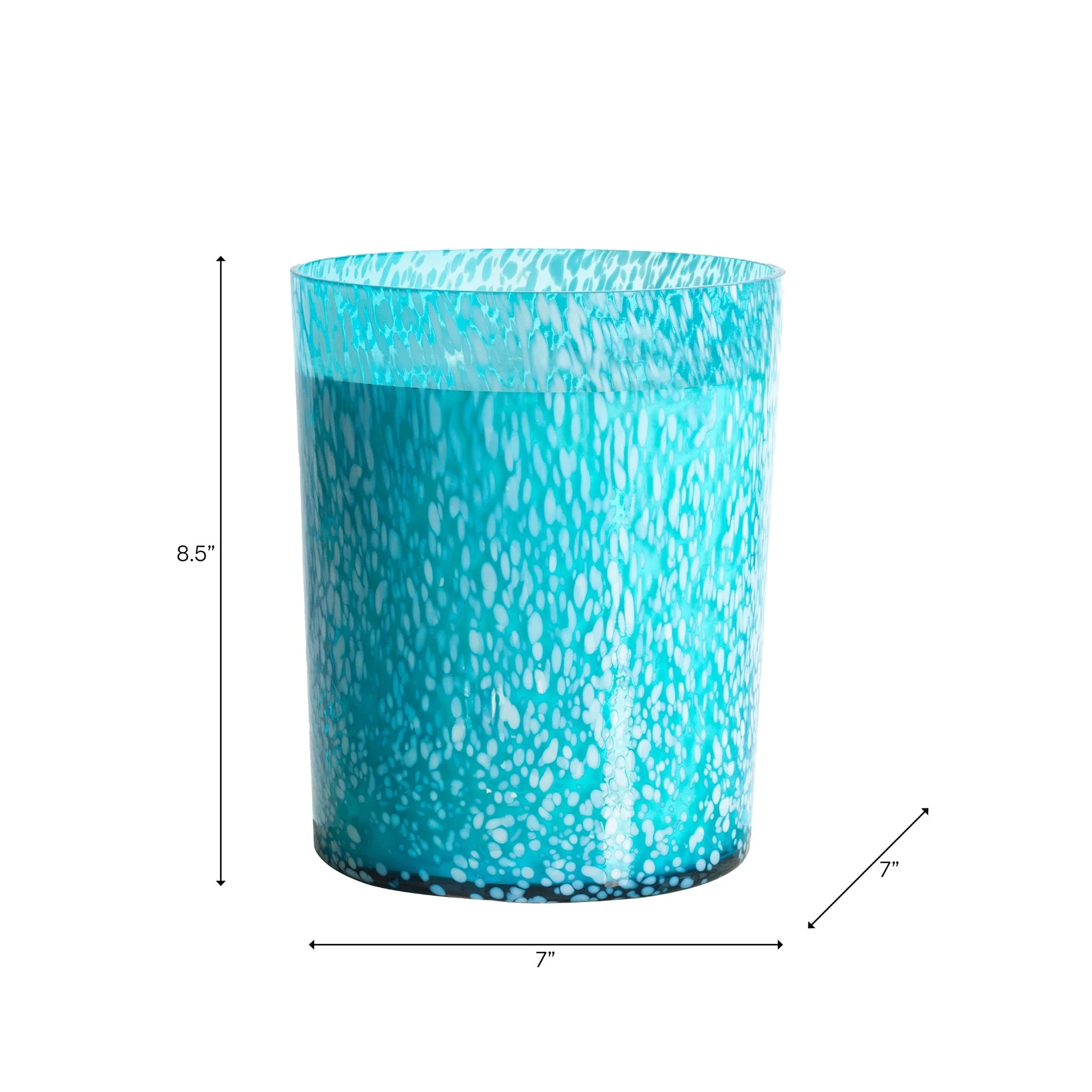7x9" 105 Oz Wood Sage & Sea Salt Speckle Candle, B - Image 8