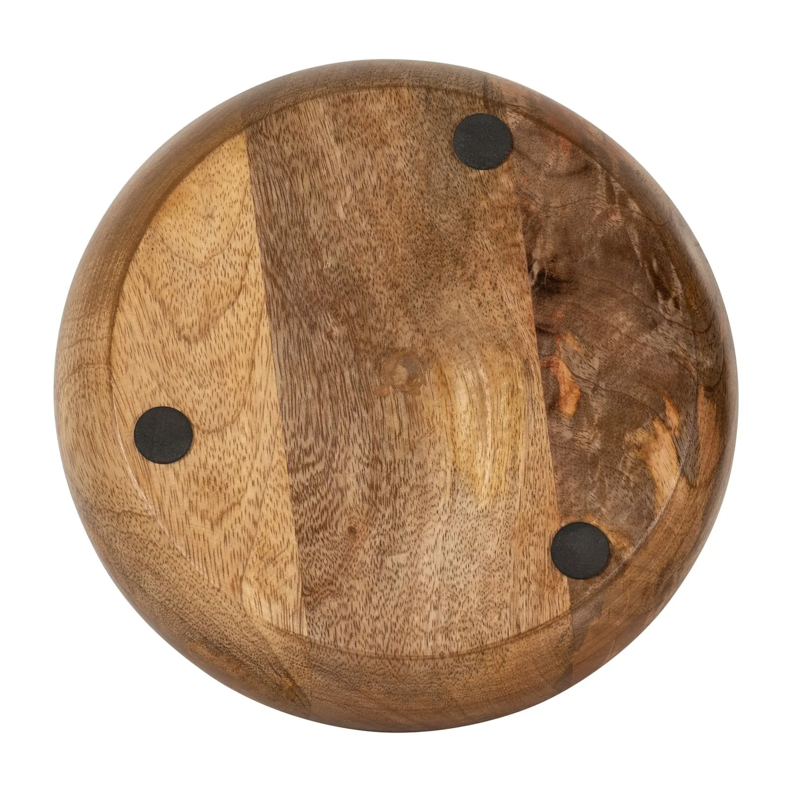 8" 15 Oz Vanilla Modern Wood Bowl Candle, Natural - Image 5