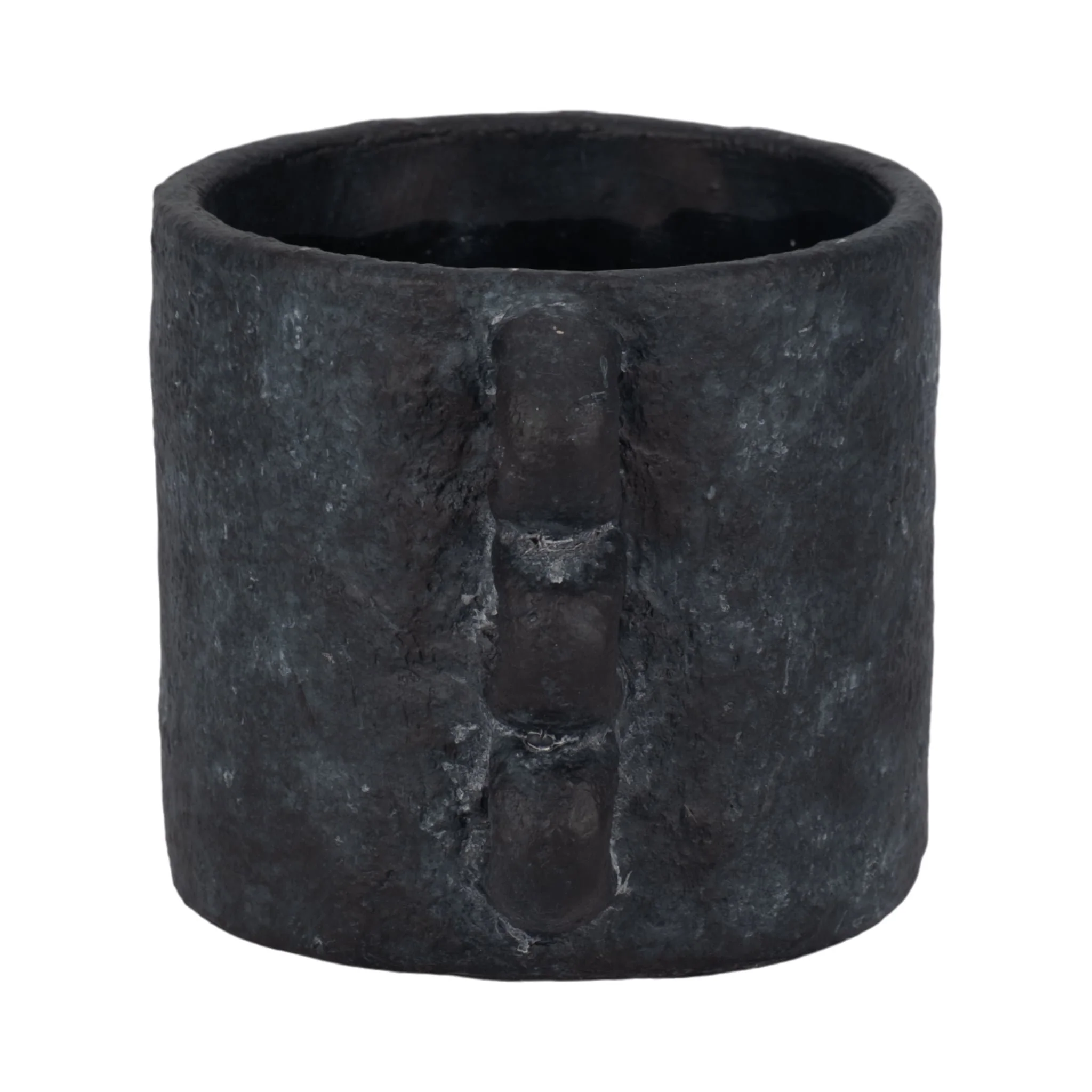 8" Arch Handle Planter, Black - Image 4