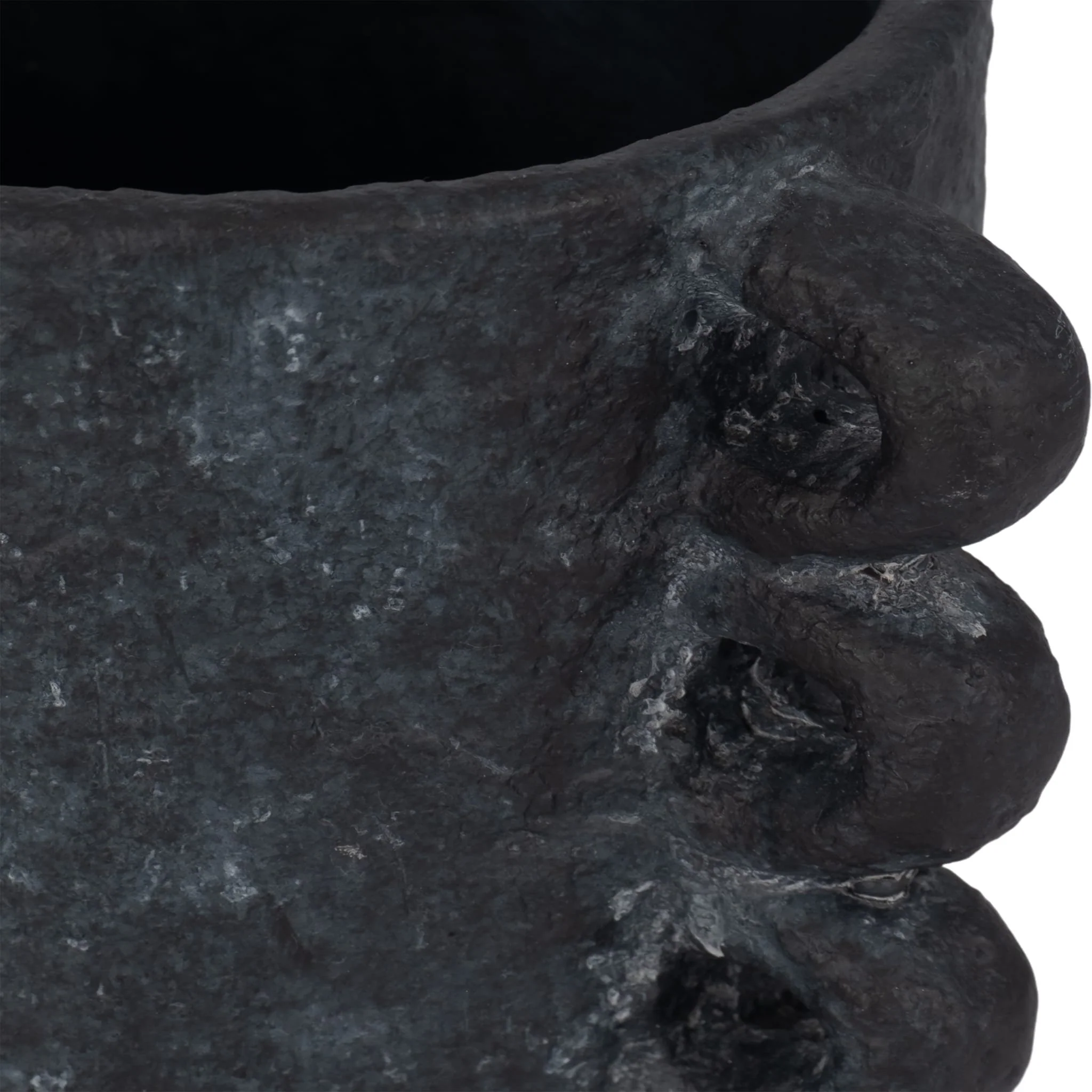8" Arch Handle Planter, Black - Image 5