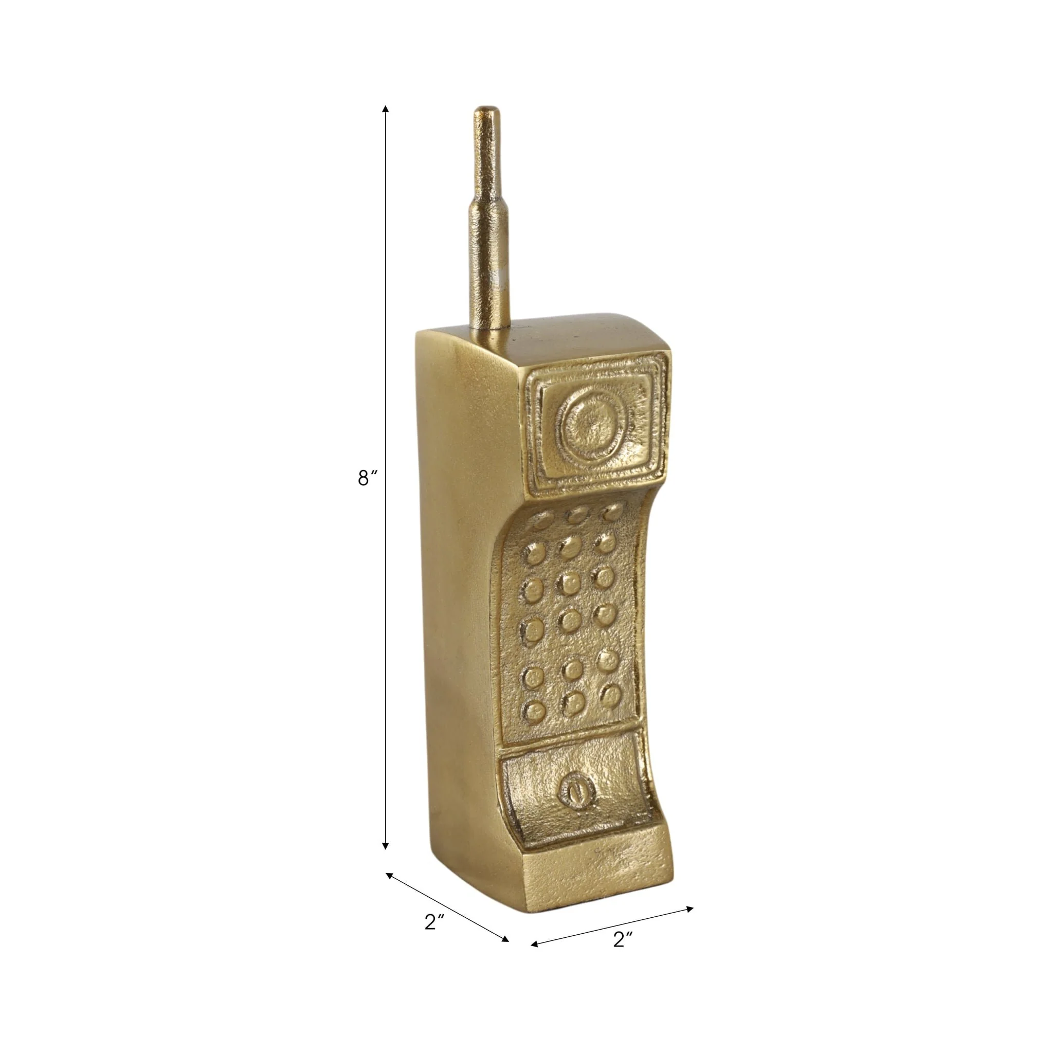 8" Cordless Phone, Gold - Image 8