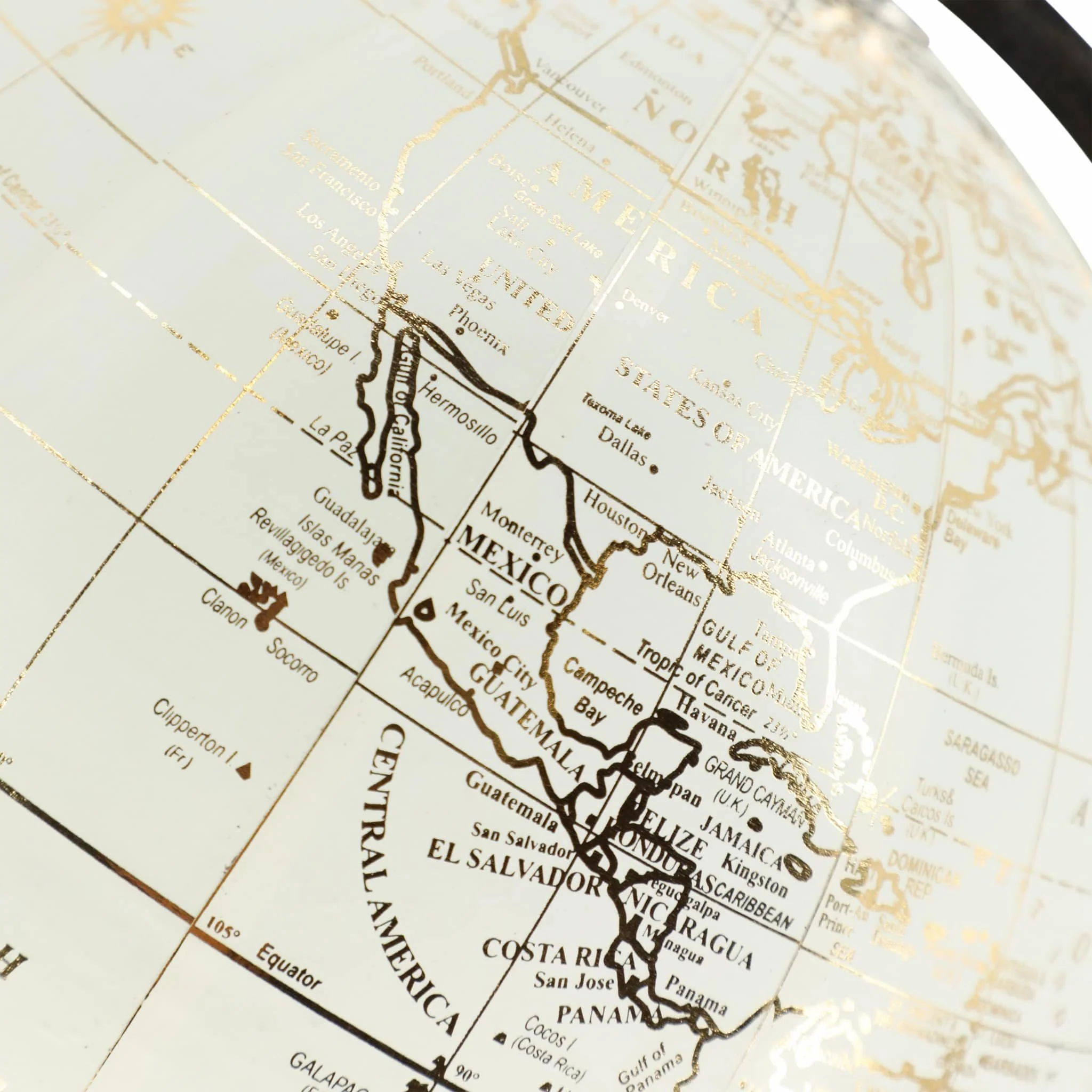 8" Globe On Tripod - Image 5