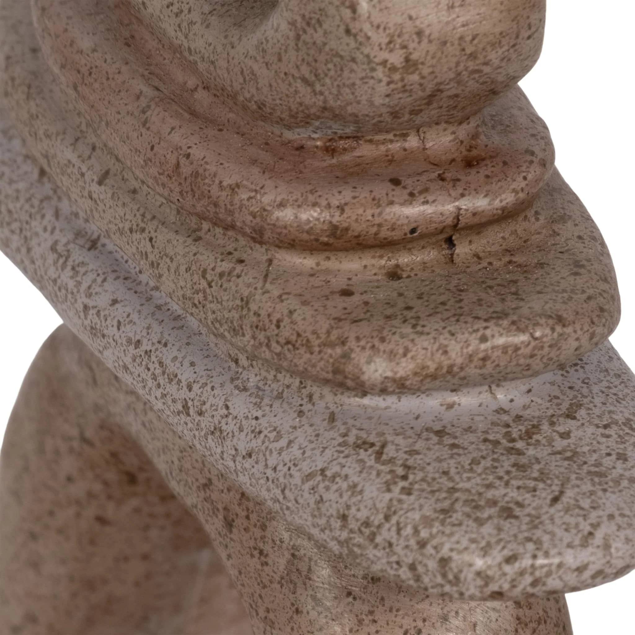 8" Hippo With Stacked Stones, Multi - Image 5