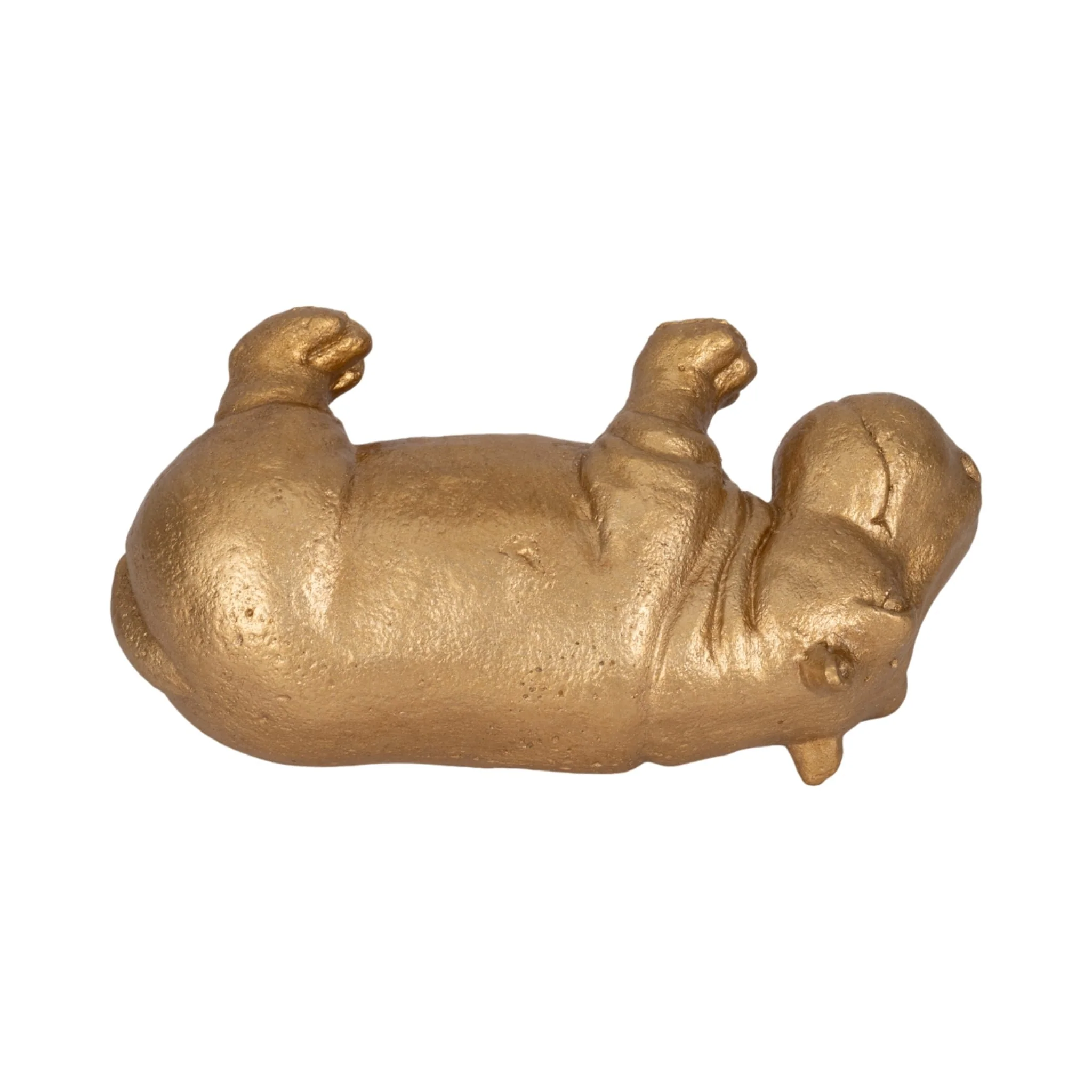 8" Hungry Hippo, Gold - Image 6