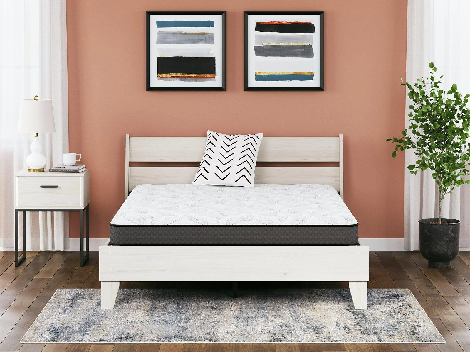 8 Inch Bonnell Hybrid Mattress - Image 6
