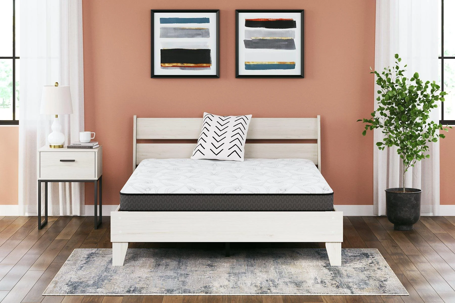 8 Inch Bonnell Hybrid Mattress - Image 8